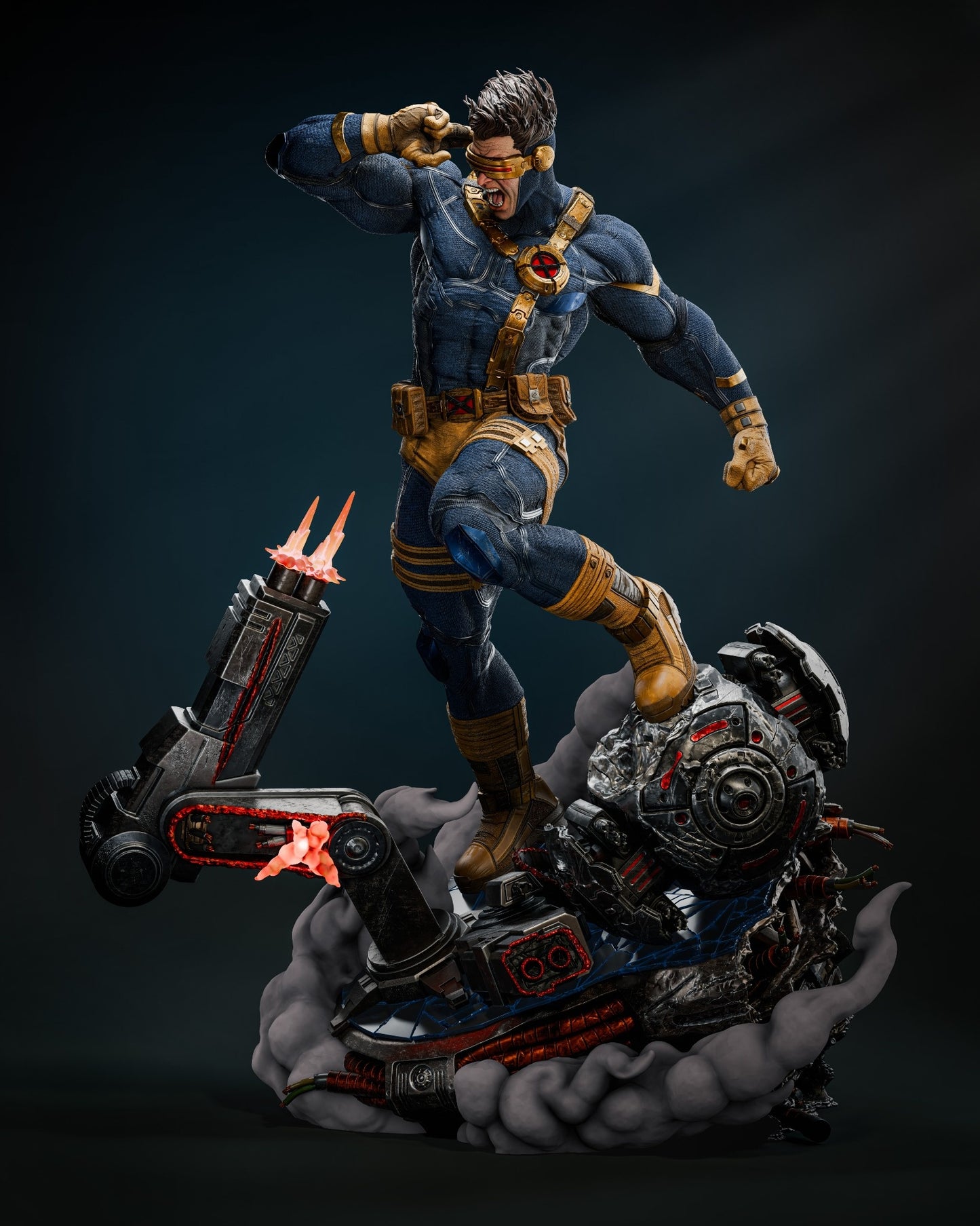 3243 Cyclops - X-Men - STL 3D Print Files