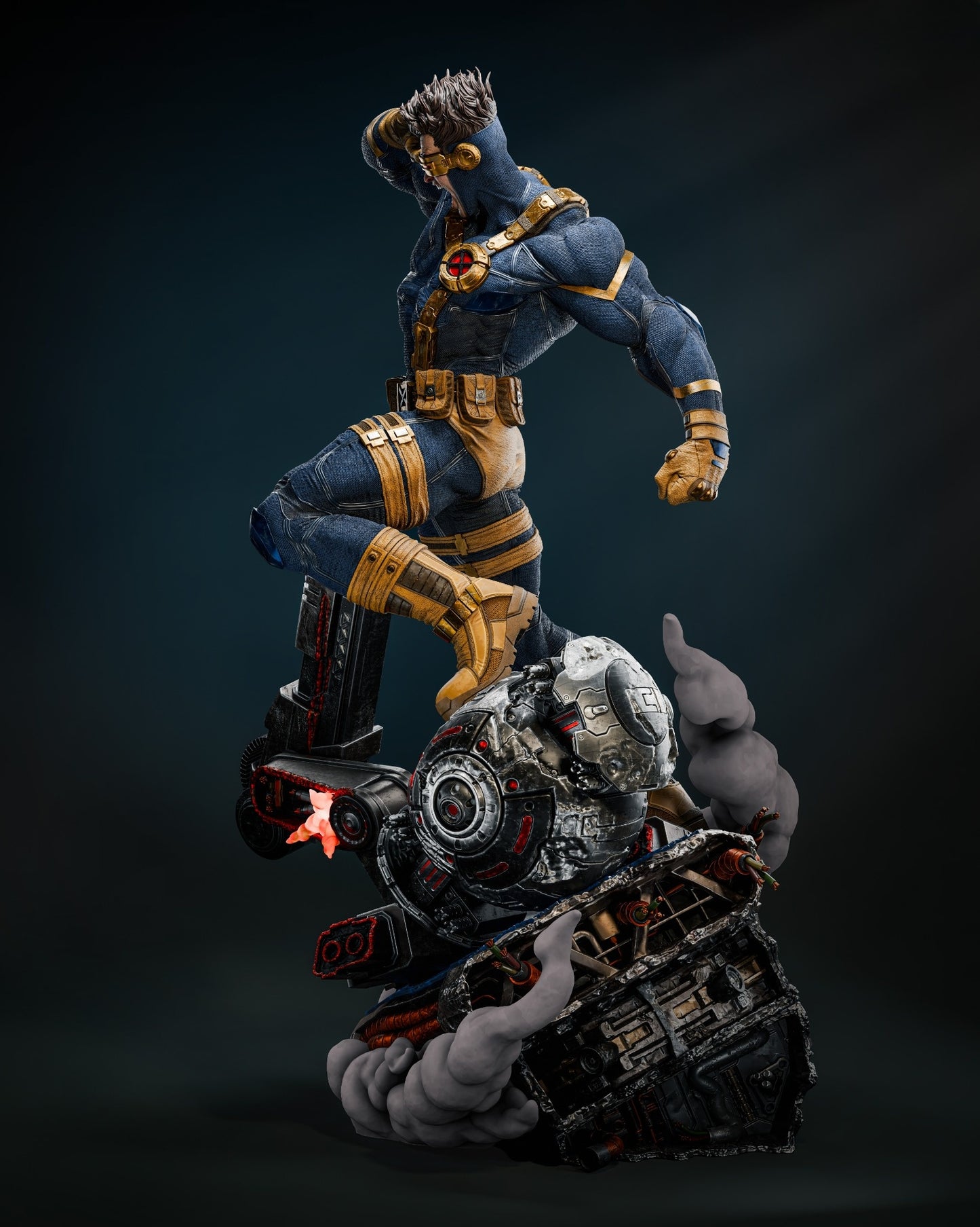 3243 Cyclops - X-Men - STL 3D Print Files