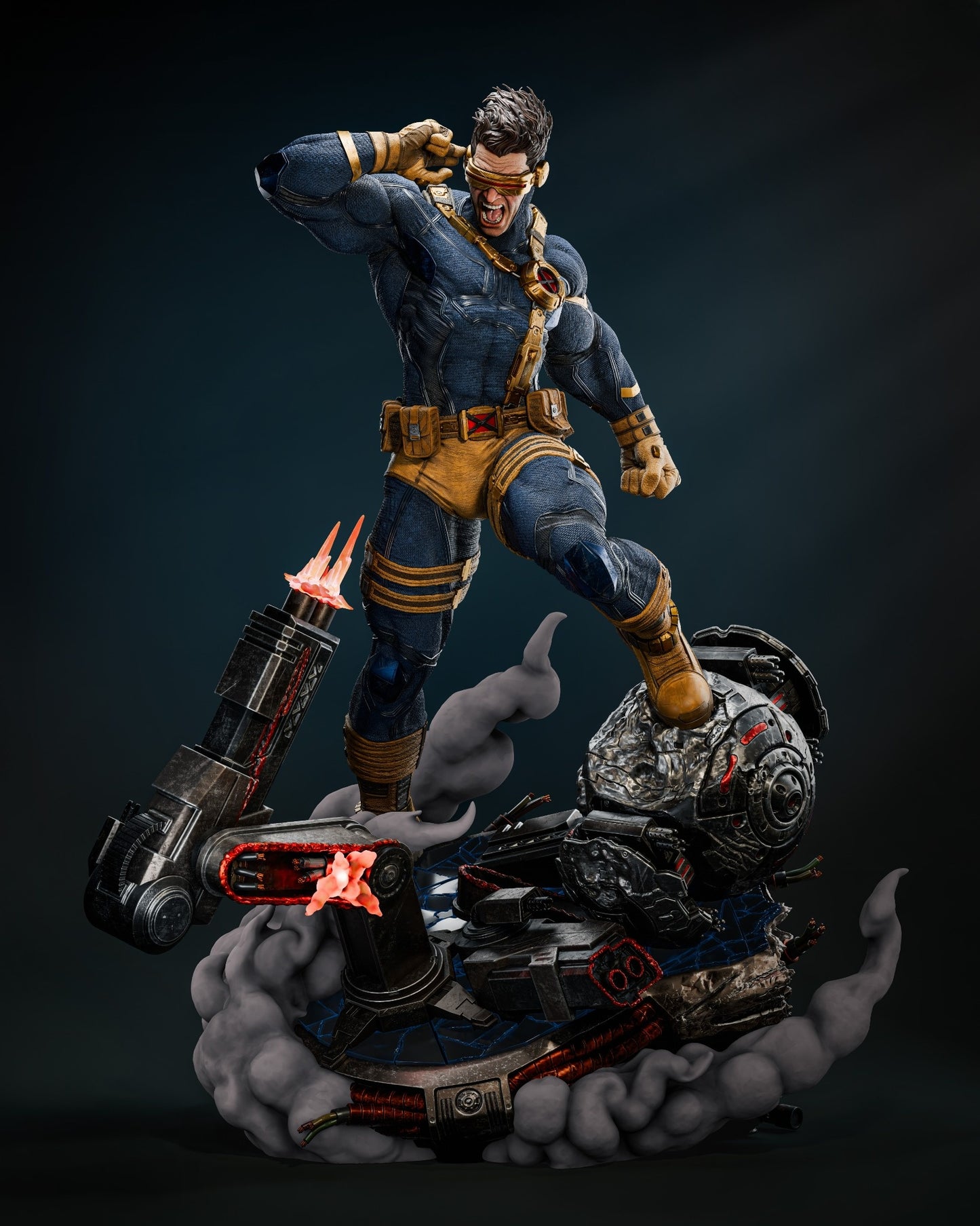 3243 Cyclops - X-Men - STL 3D Print Files