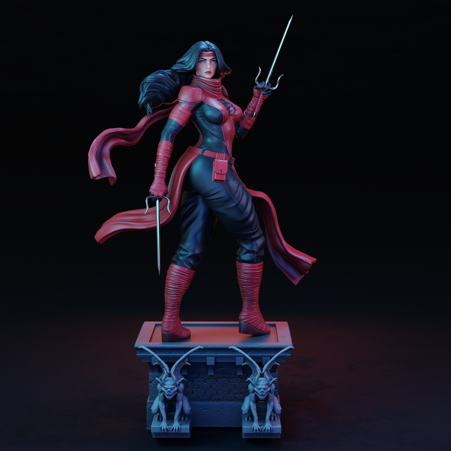 3103 Elektra Daredevil - Marvel Comics - STL 3D Print Files