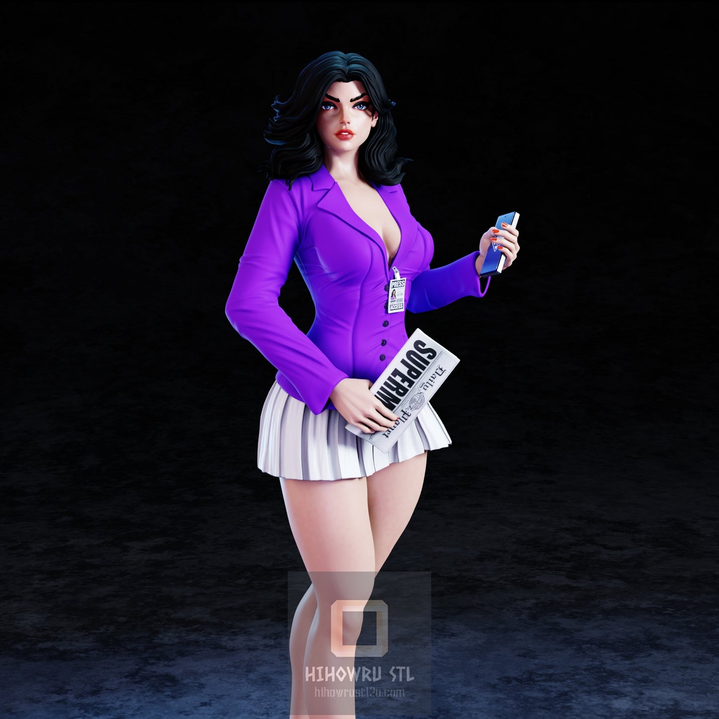4545 Lois Lane - Superman - STL 3D Print Files