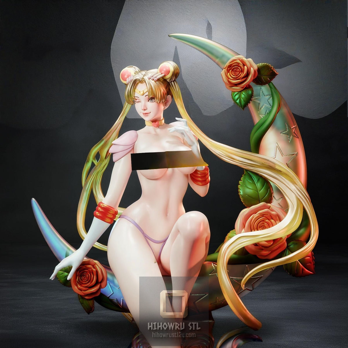 5516 Sailor Moon NSFW - Usagi Tsukino - STL 3D Print Files