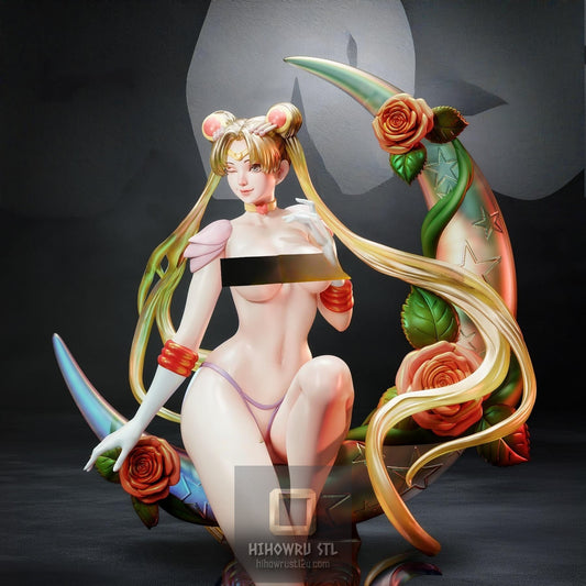 5516 Sailor Moon NSFW - Usagi Tsukino - STL 3D Print Files