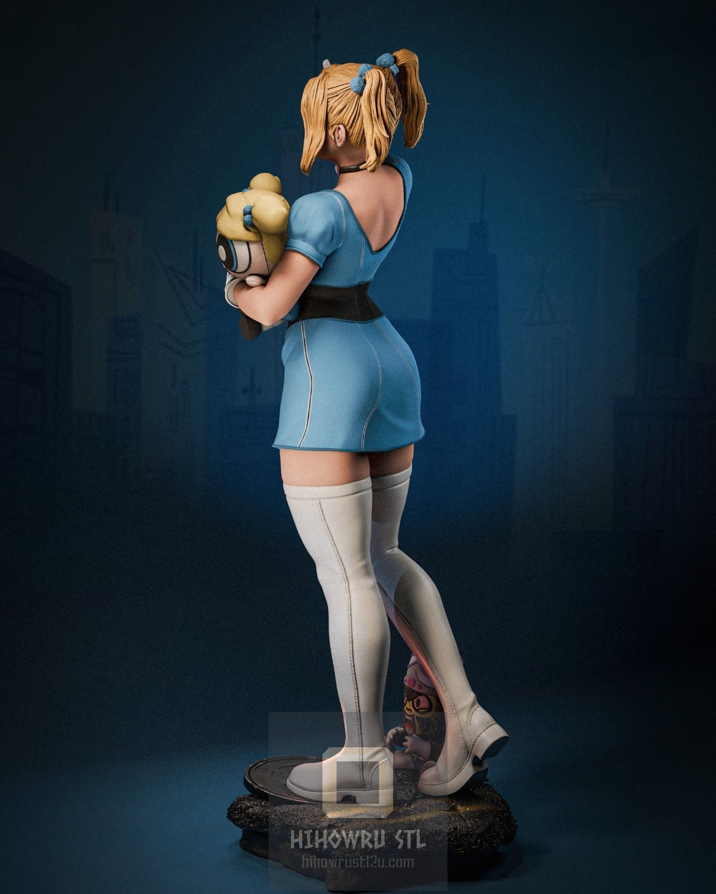 4364 Bubbles - Powerpuff Girls - STL 3D Print Files