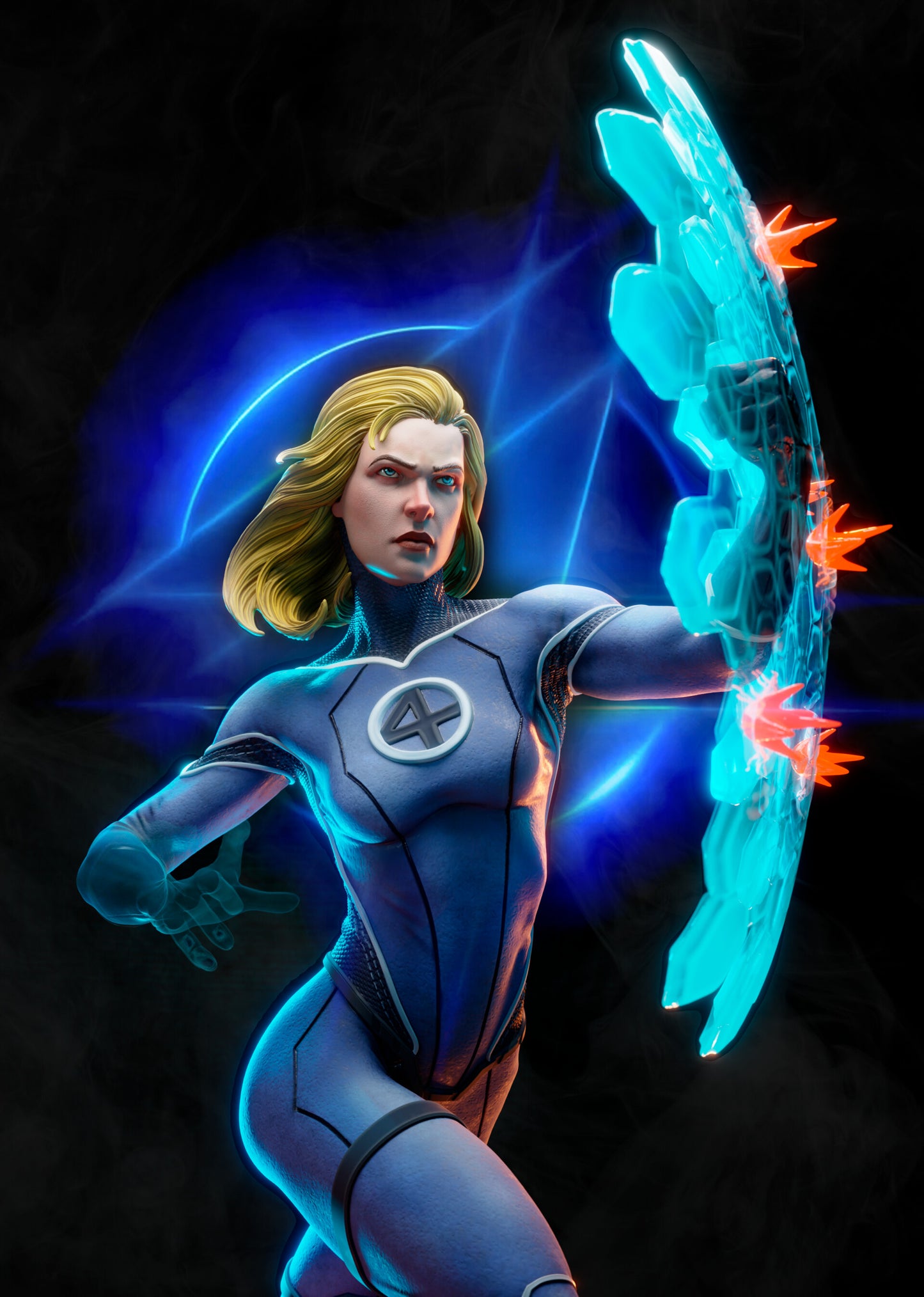 2485 Invisible Woman - Fantastic Four - STL 3D Print Files