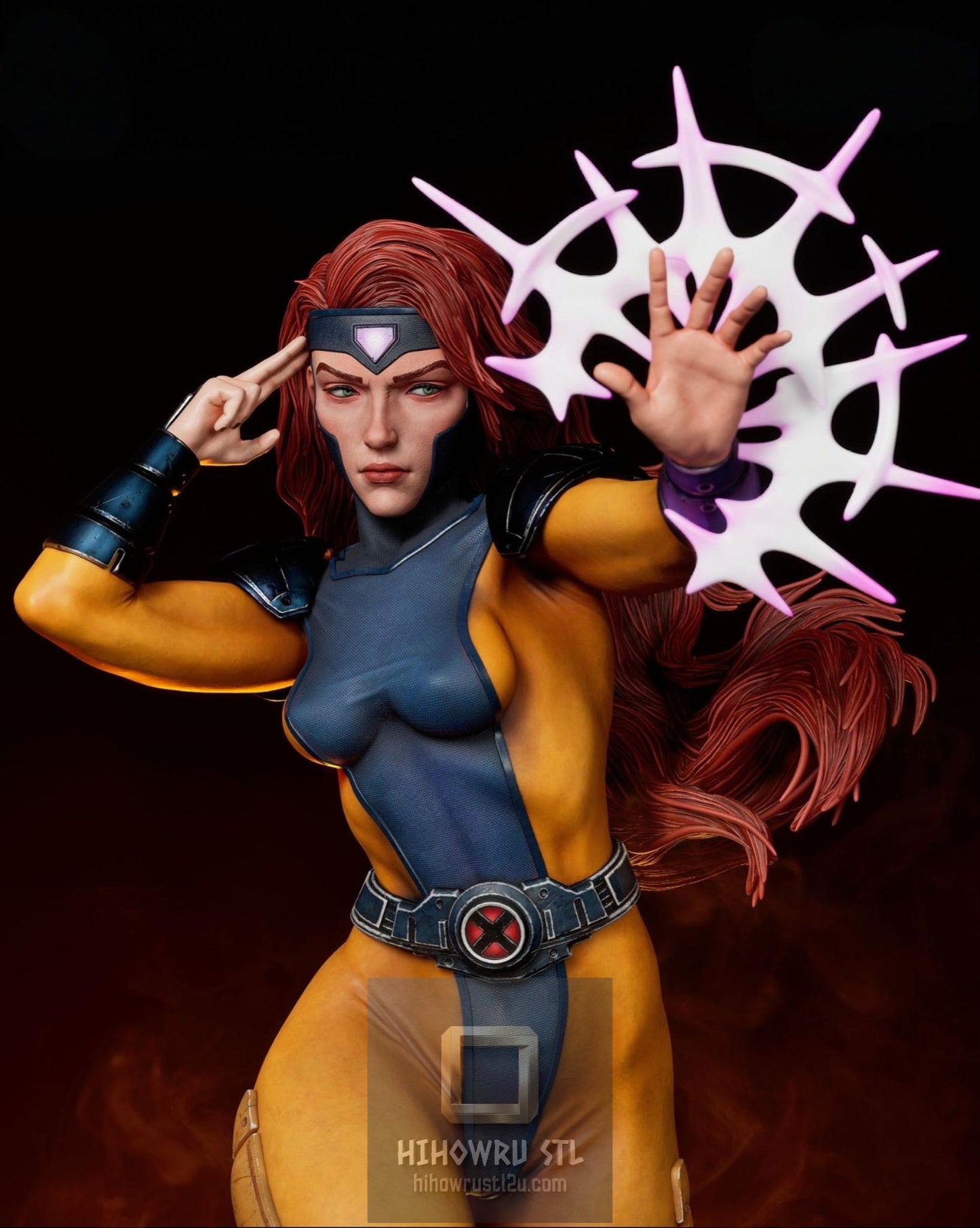 5489 Jean Grey - X-MEN - STL 3D Print Files