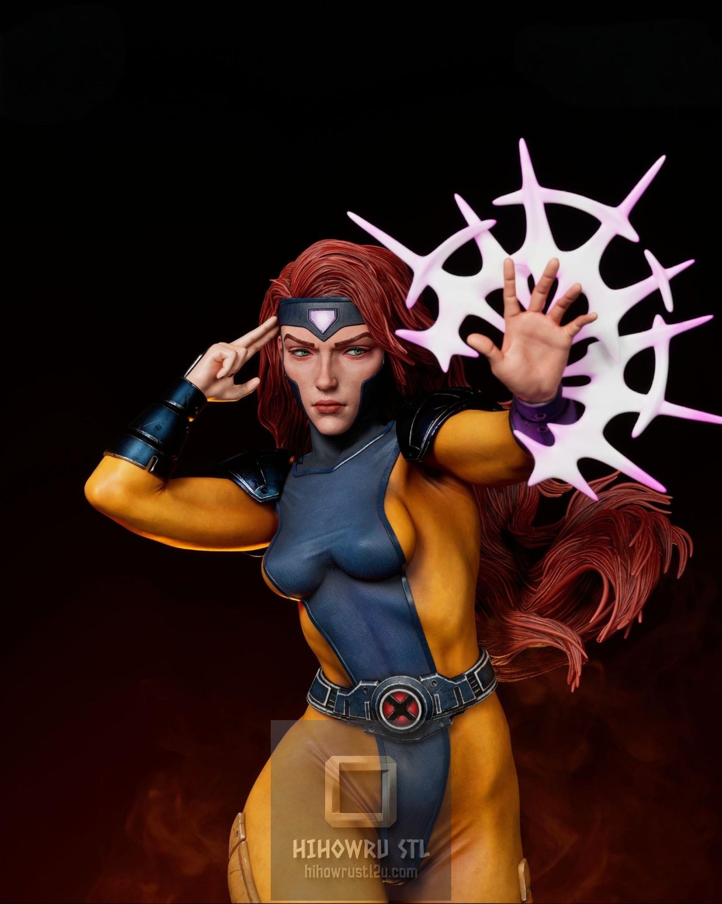 5489 Jean Grey - X-MEN - STL 3D Print Files