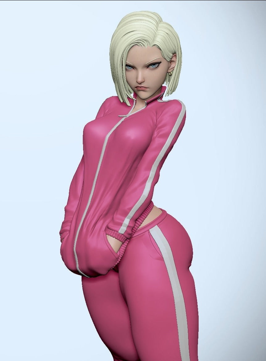 1768 Android 18 - Dragon Ball - STL 3D Print Files