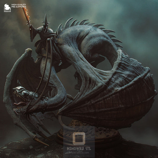 4478 The Witch King of Angmar - Lord Of The Rings - STL 3D Print Files