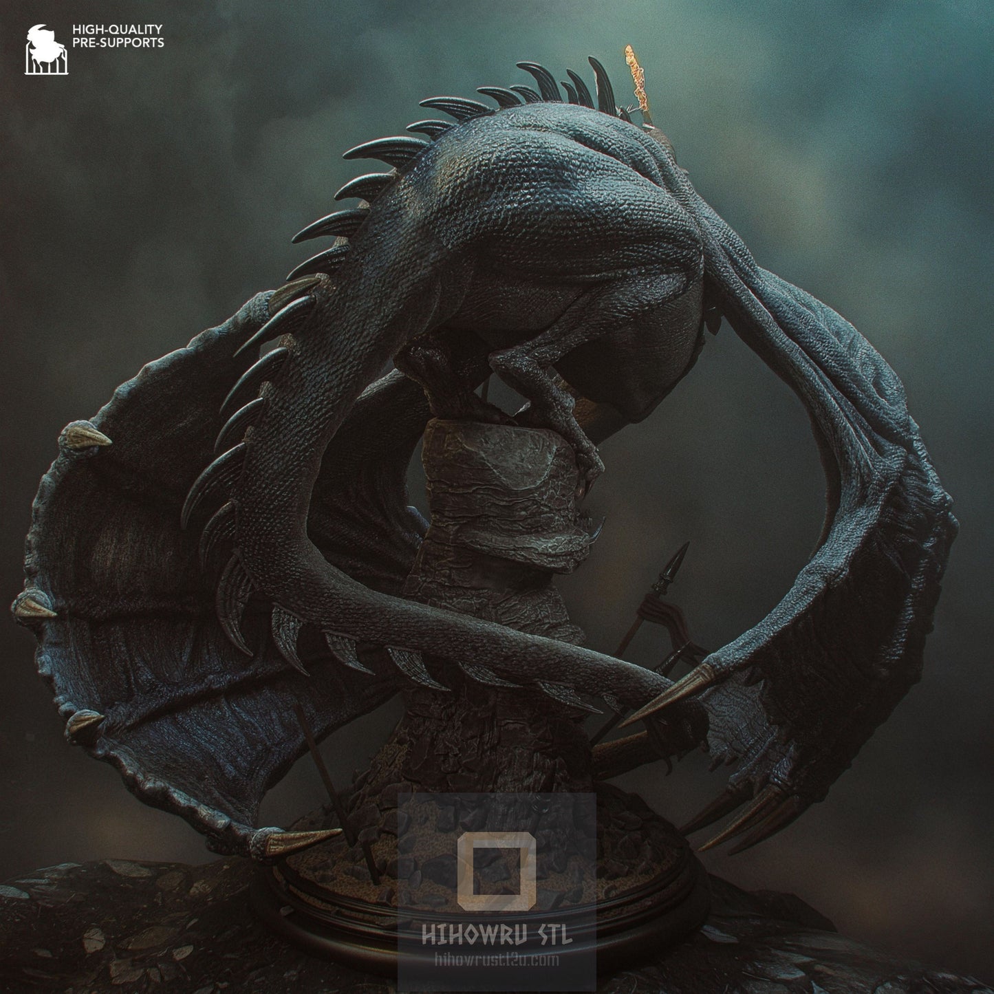 4478 The Witch King of Angmar - Lord Of The Rings - STL 3D Print Files