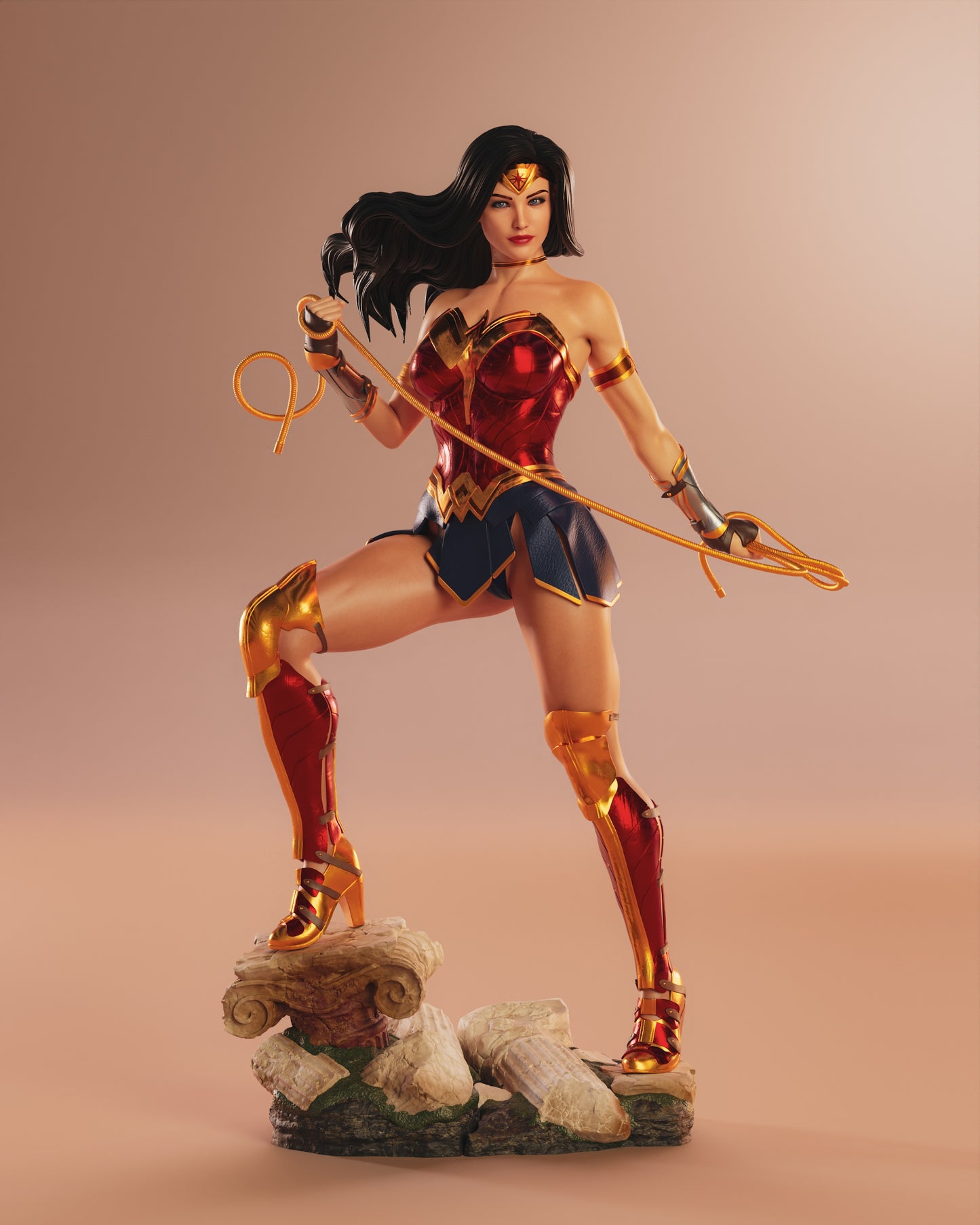 3408 Wonder Woman - DC Comics - STL 3D Print Files