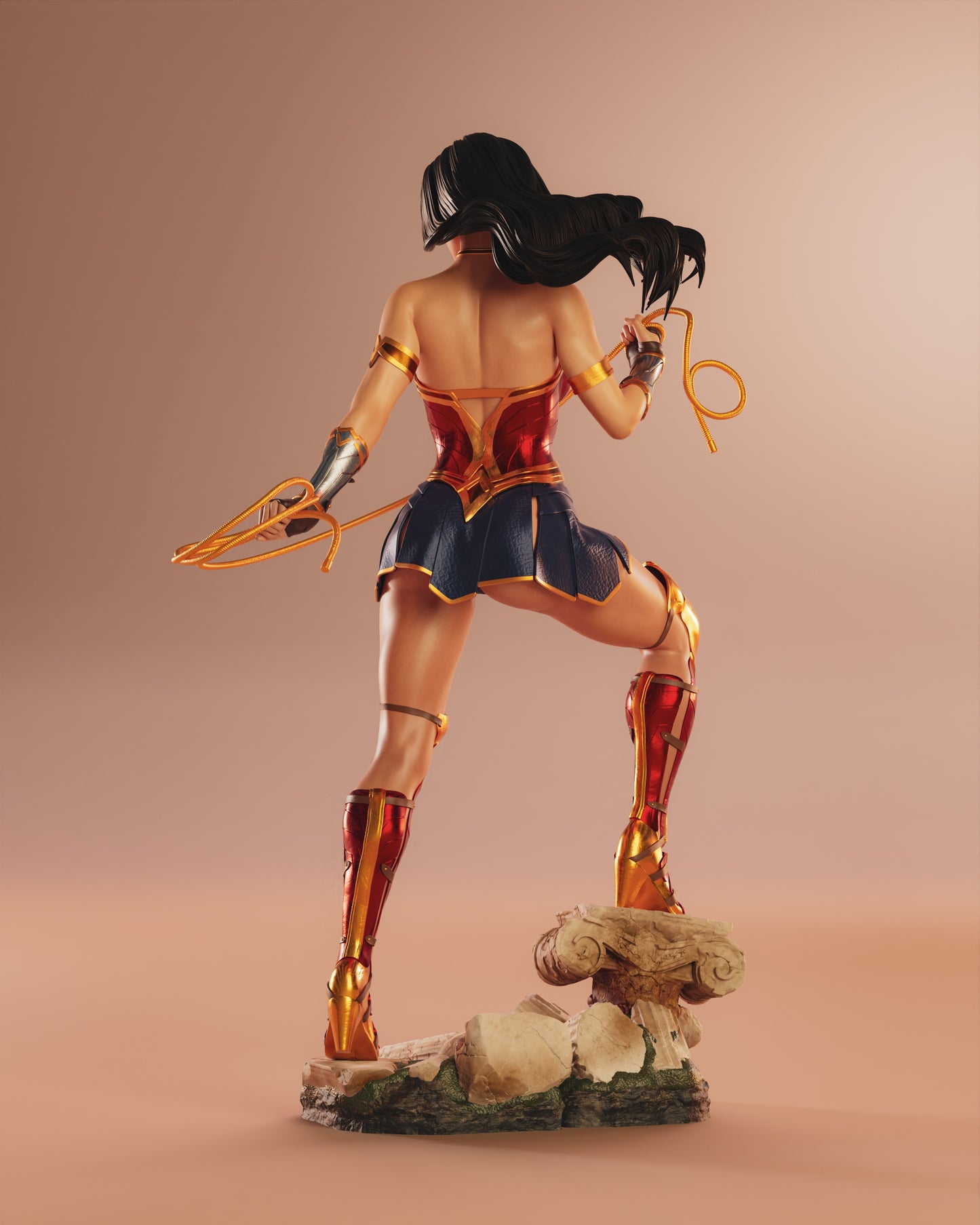 3408 Wonder Woman - DC Comics - STL 3D Print Files