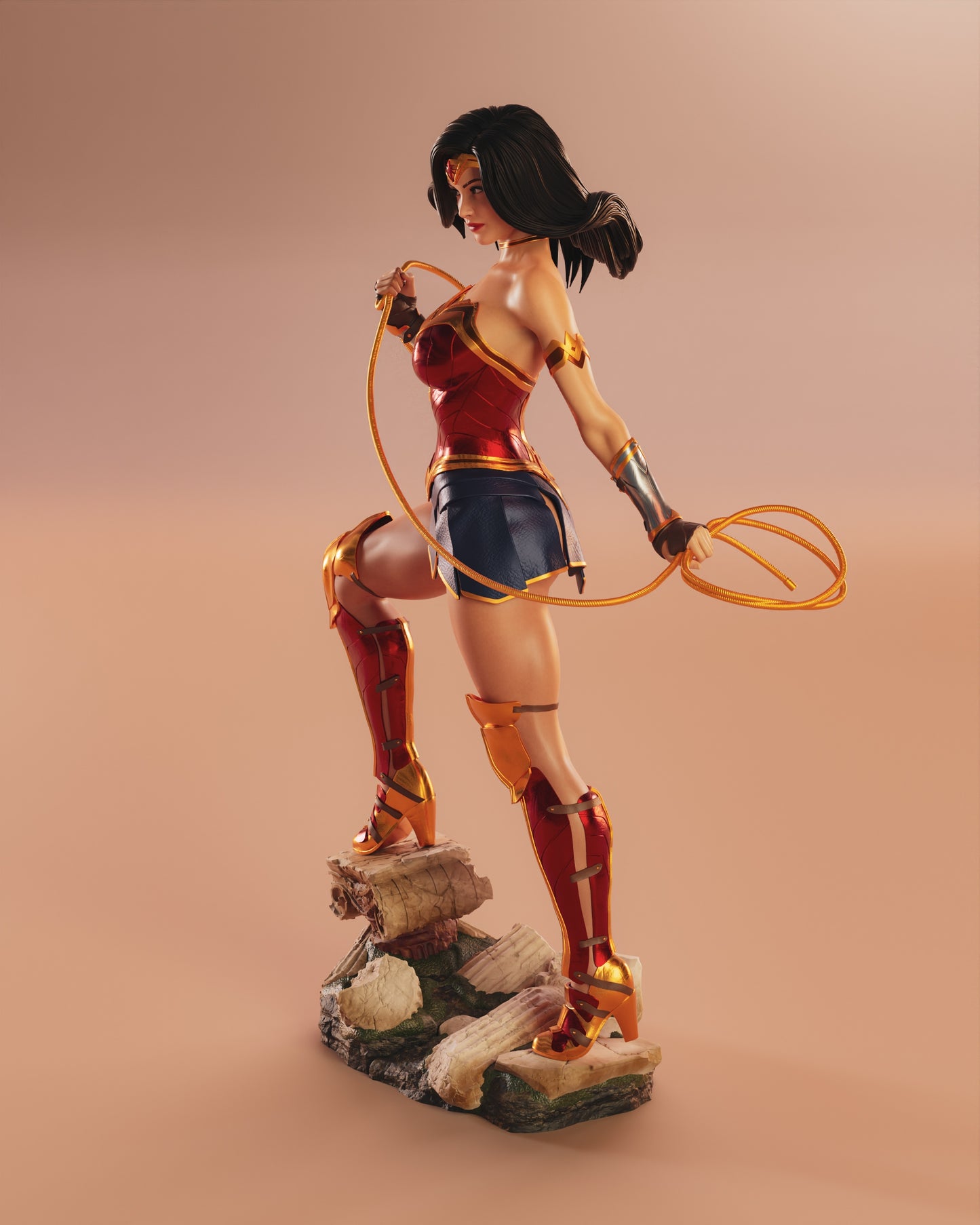 3408 Wonder Woman - DC Comics - STL 3D Print Files