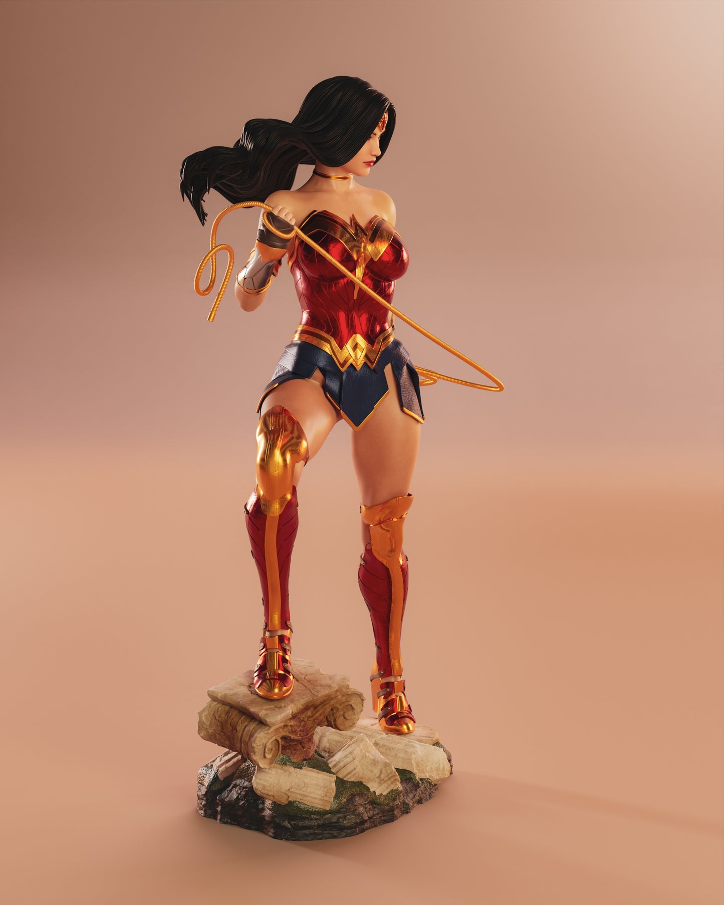 3408 Wonder Woman - DC Comics - STL 3D Print Files