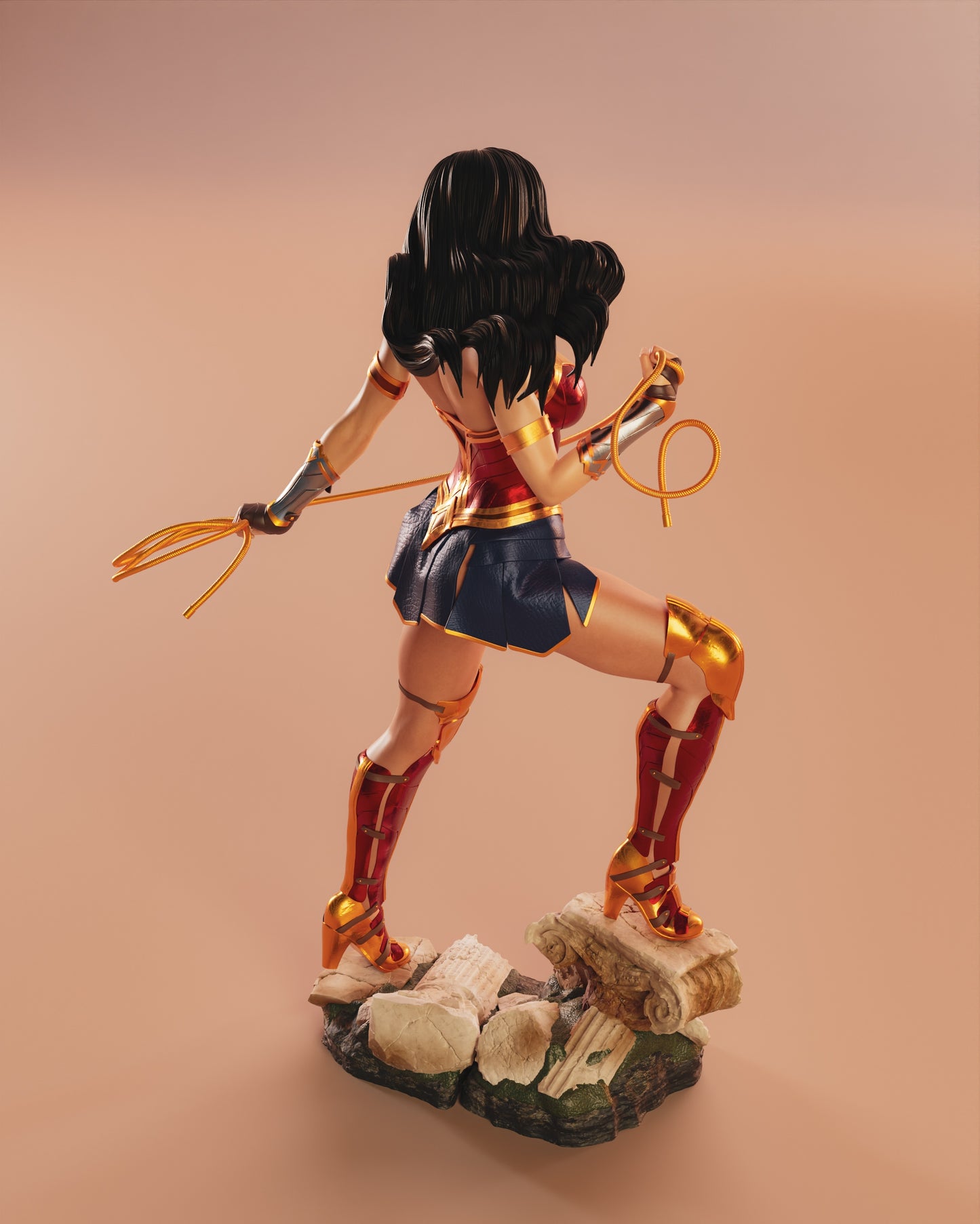 3408 Wonder Woman - DC Comics - STL 3D Print Files