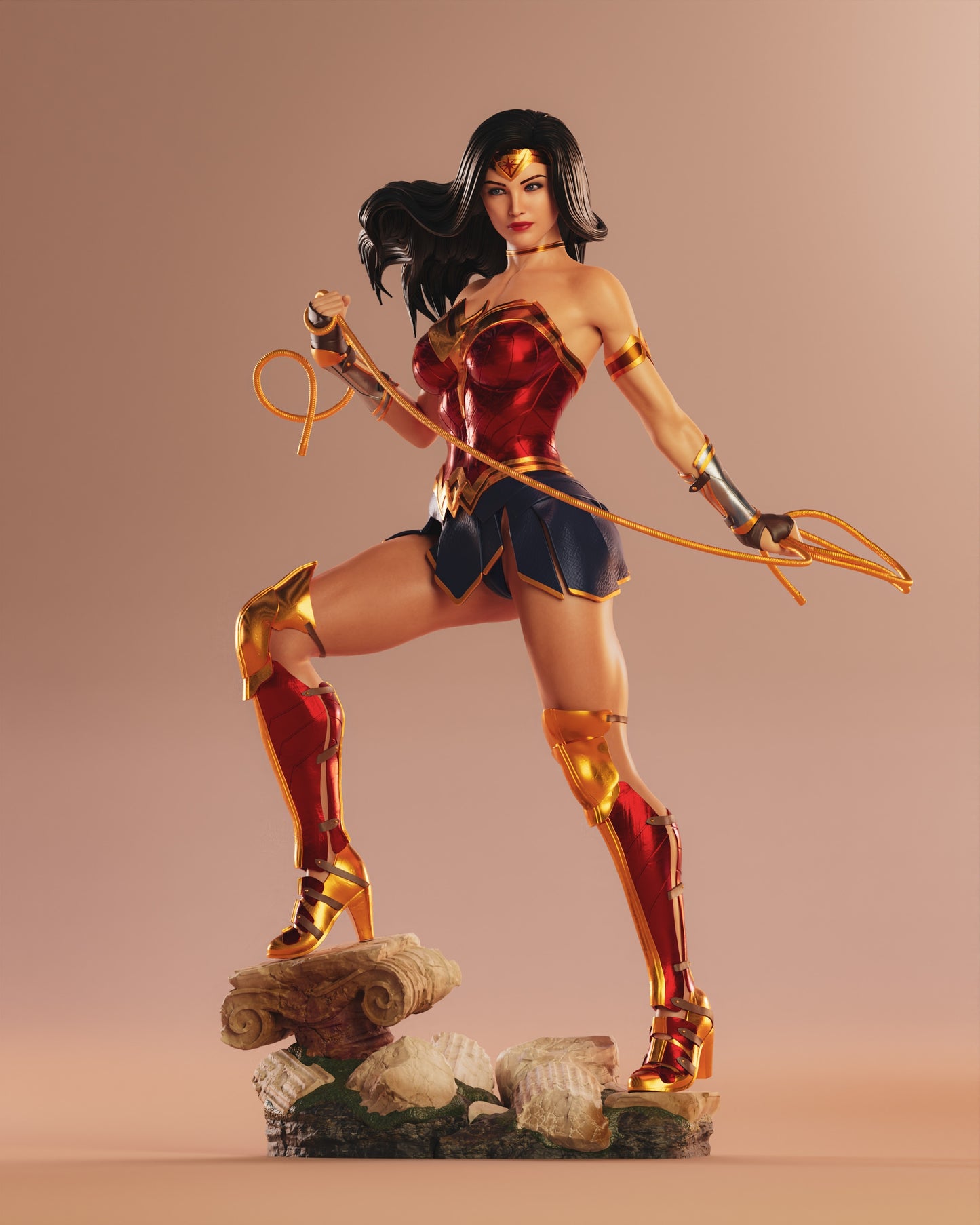 3408 Wonder Woman - DC Comics - STL 3D Print Files