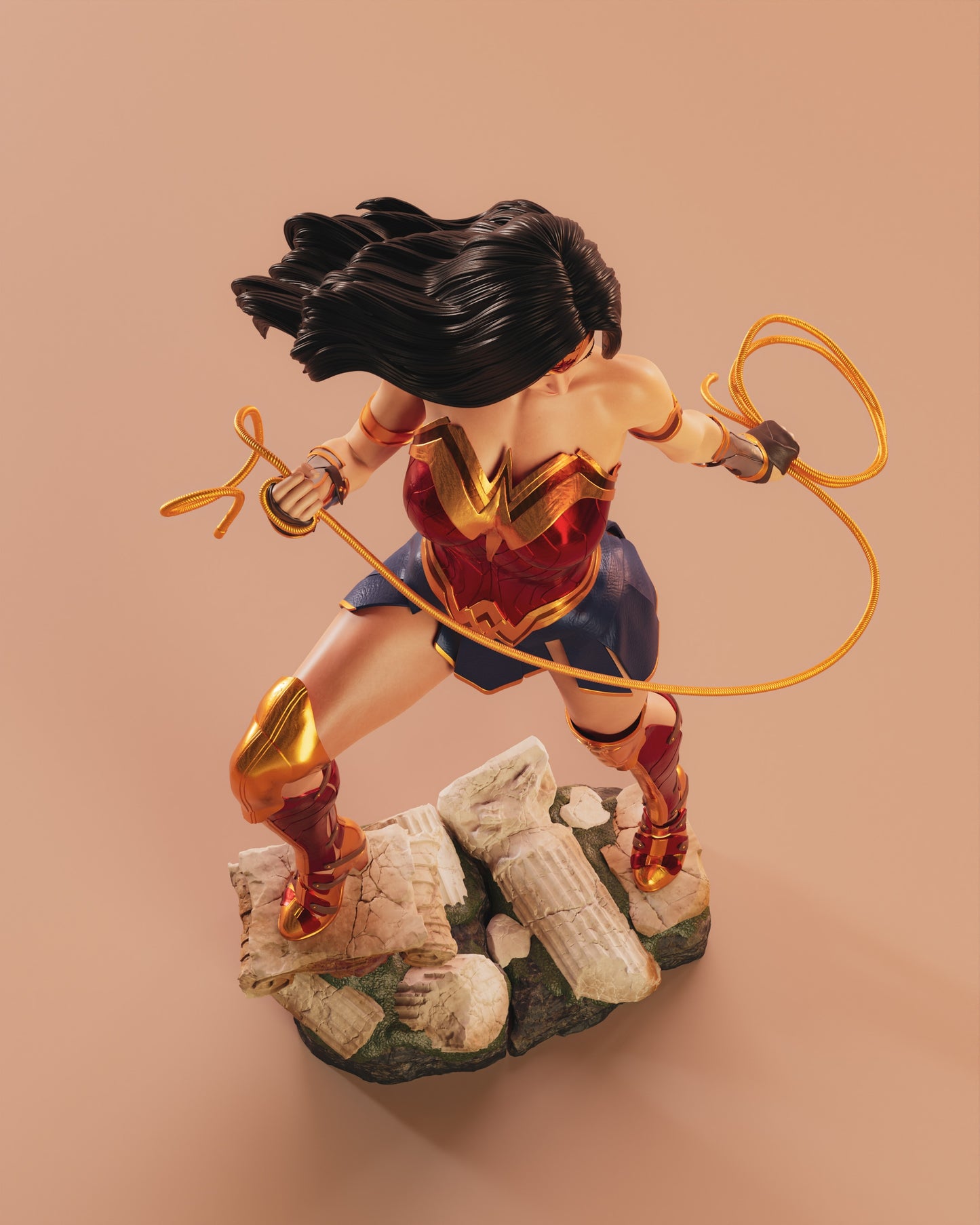 3408 Wonder Woman - DC Comics - STL 3D Print Files