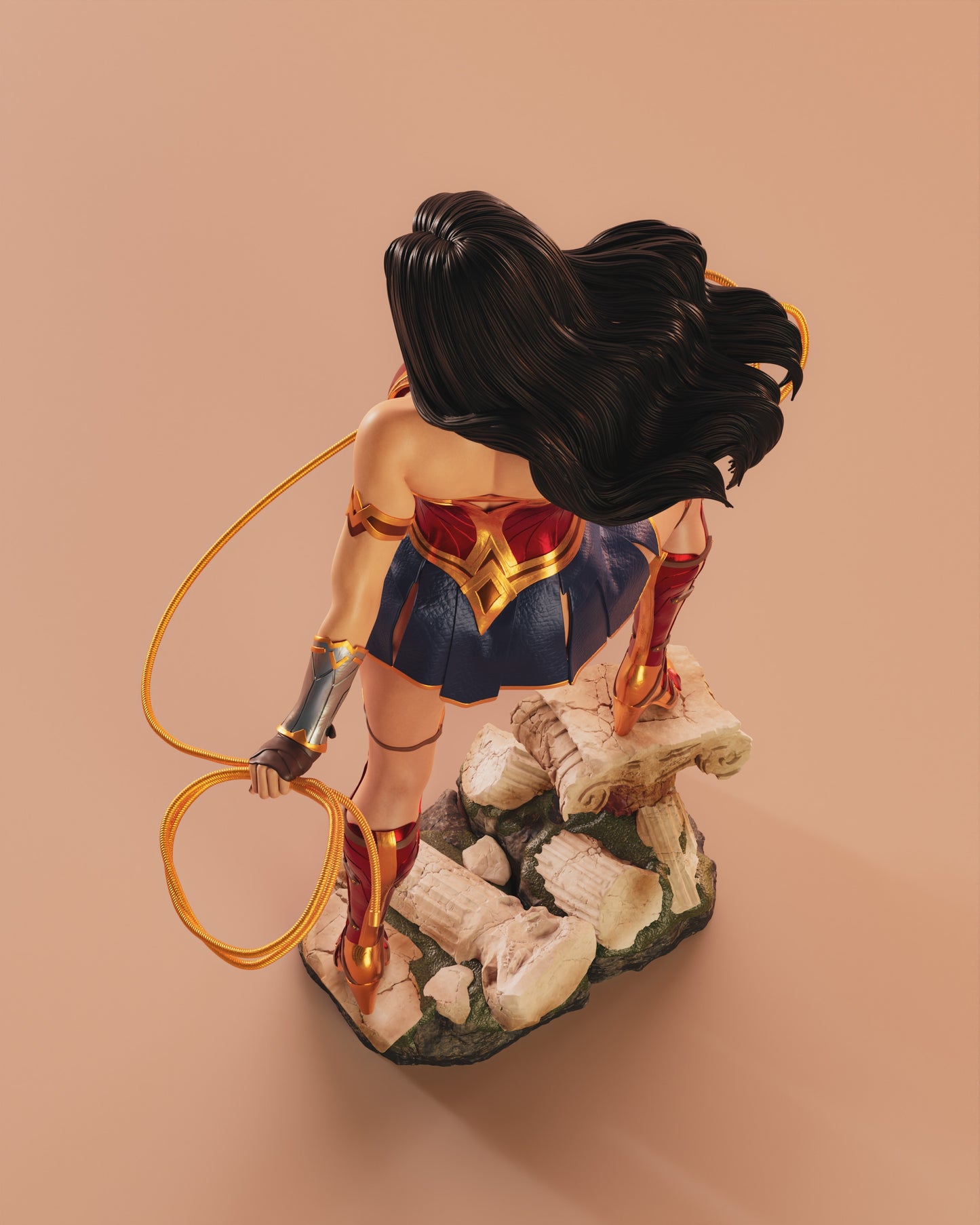 3408 Wonder Woman - DC Comics - STL 3D Print Files