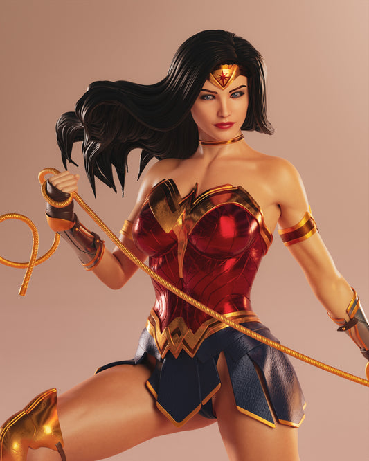 3408 Wonder Woman - DC Comics - STL 3D Print Files