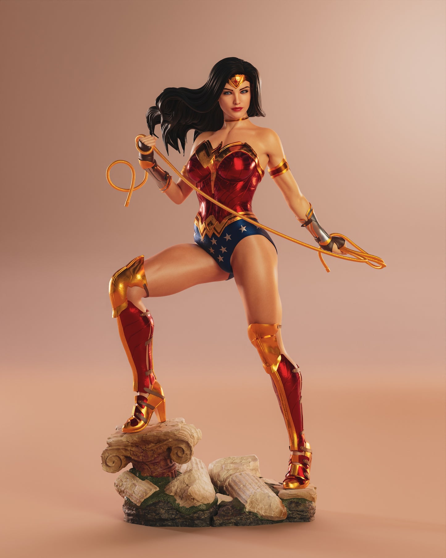 3408 Wonder Woman - DC Comics - STL 3D Print Files