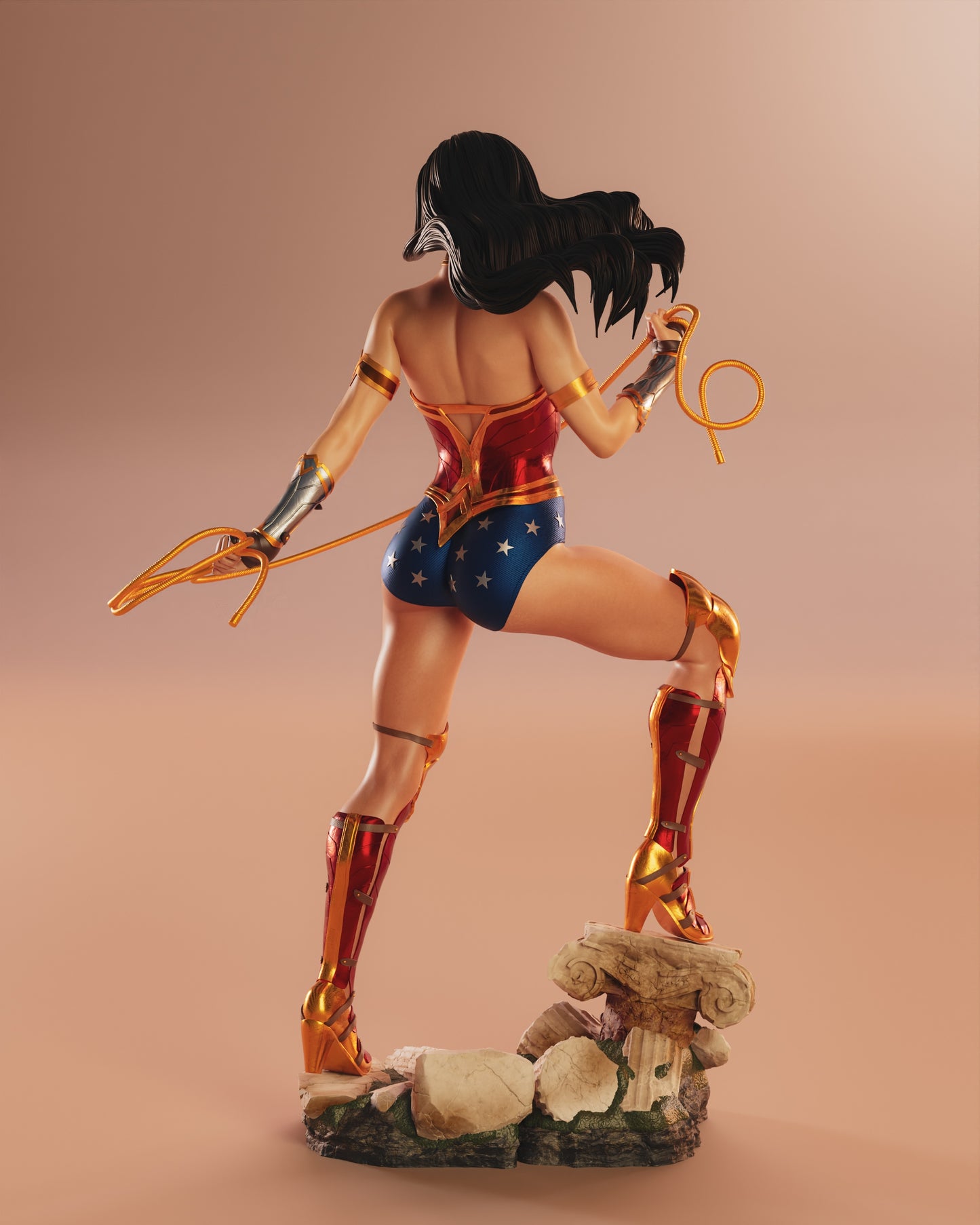 3408 Wonder Woman - DC Comics - STL 3D Print Files