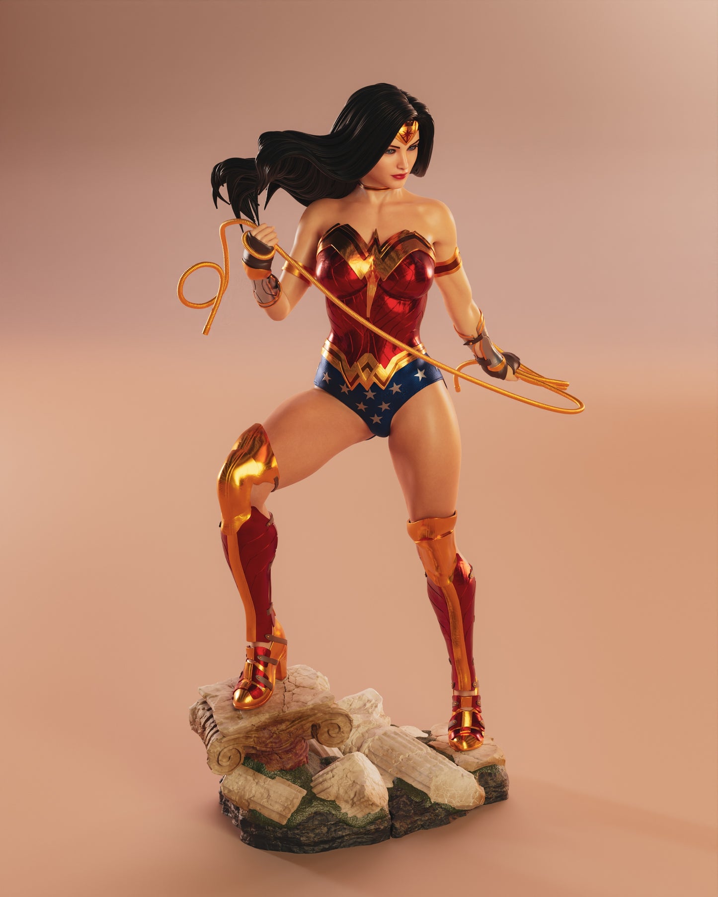 3408 Wonder Woman - DC Comics - STL 3D Print Files