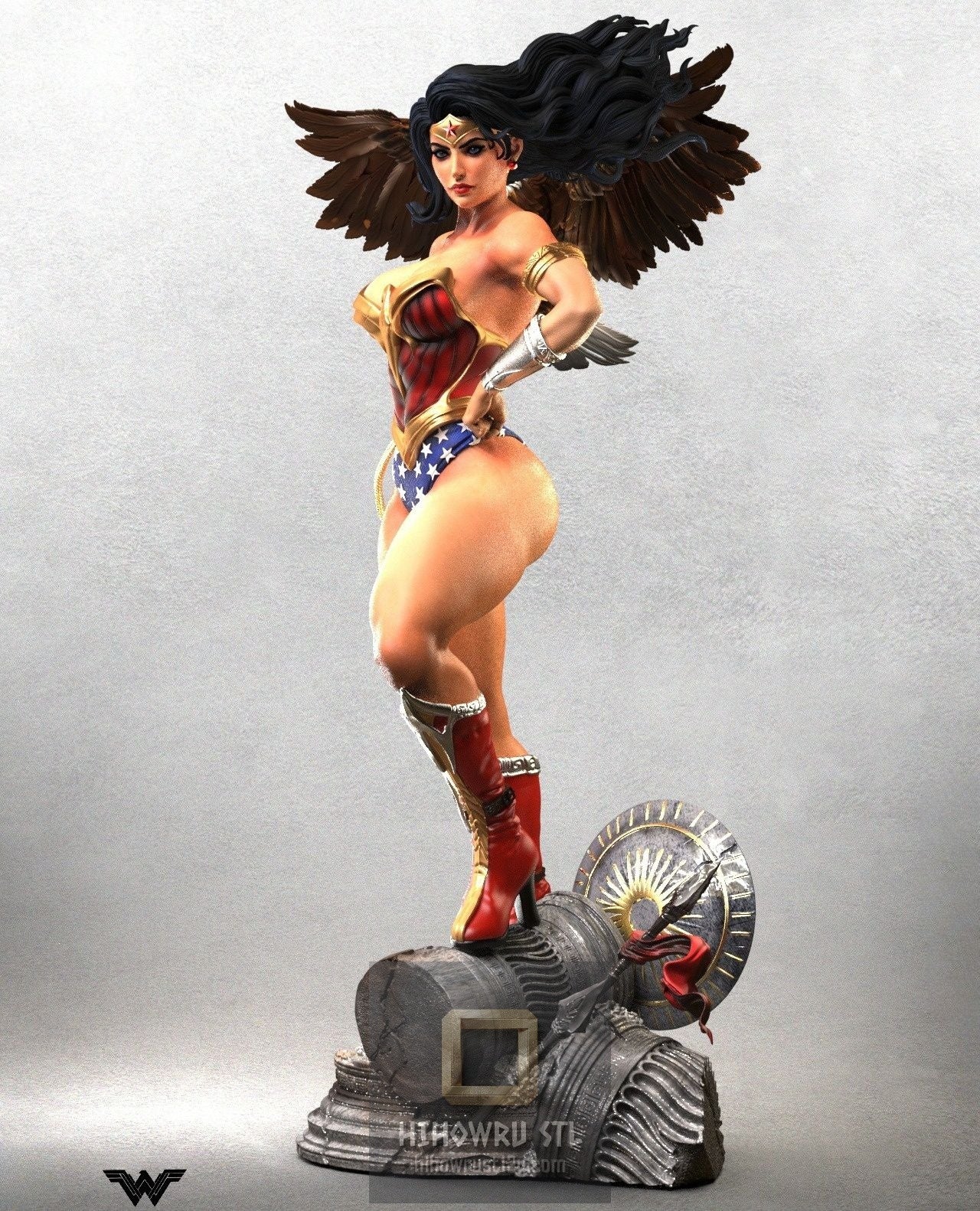 5171 Wonder Woman - DC COMICS - STL 3D Print Files