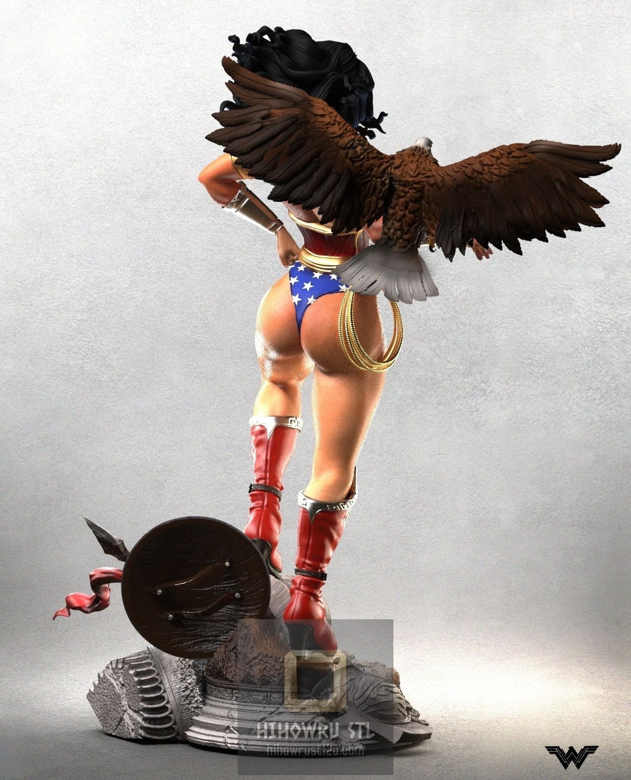 5171 Wonder Woman - DC COMICS - STL 3D Print Files