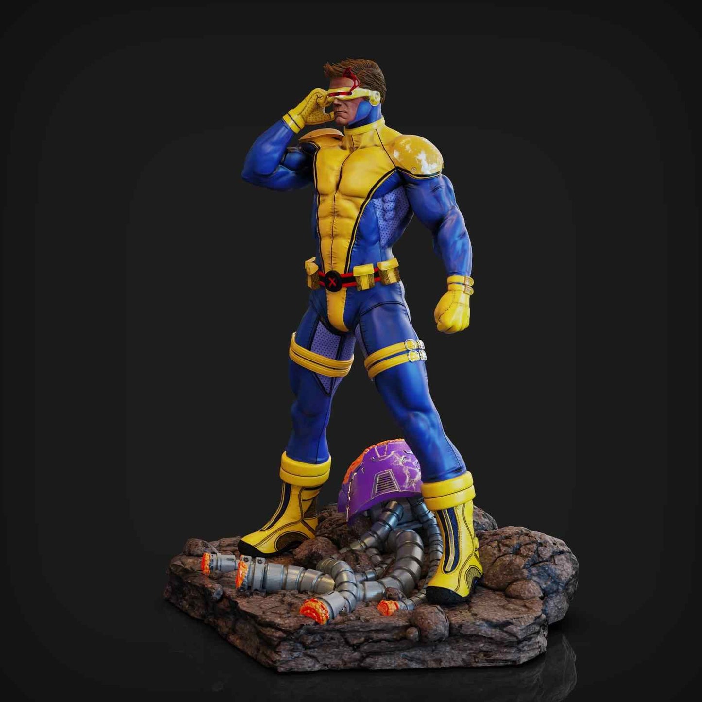 1772 Cyclops - X-Men - STL 3D Print Files