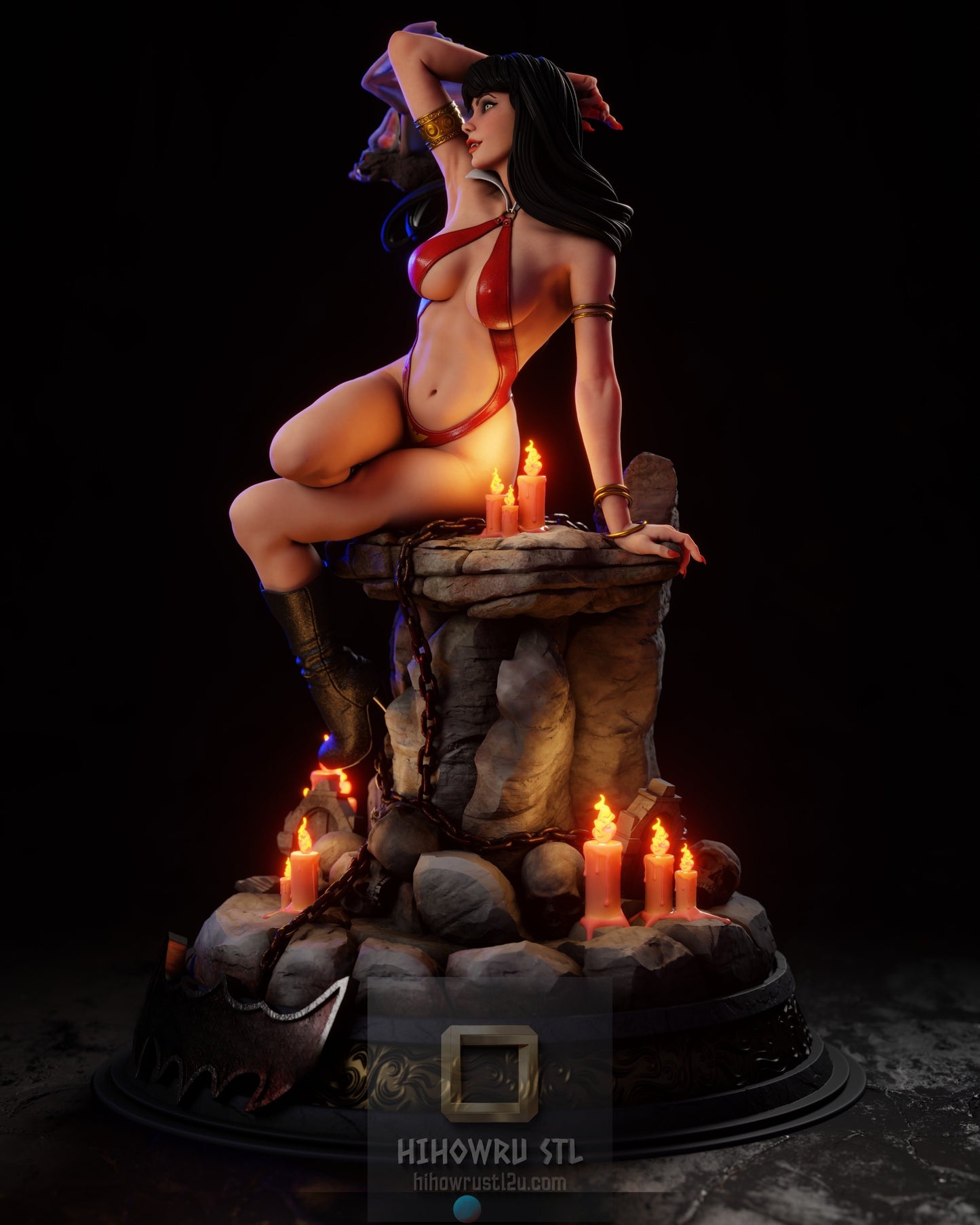 5062 Vampirella NSFW - STL 3D Print Files