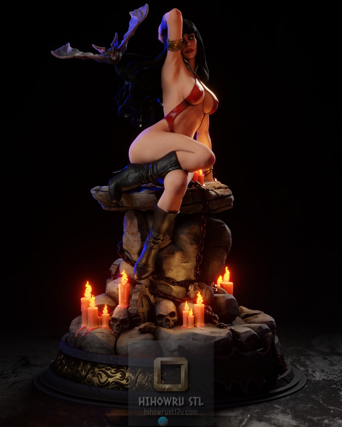 5062 Vampirella NSFW - STL 3D Print Files