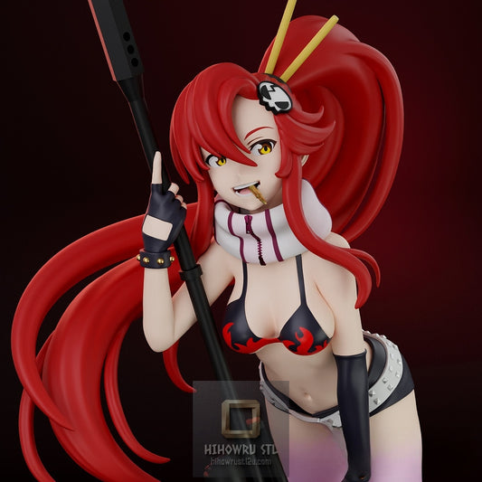 5328 Yoko Littner NSFW - Tengen Toppa Gurren Lagann - STL 3D Print Files