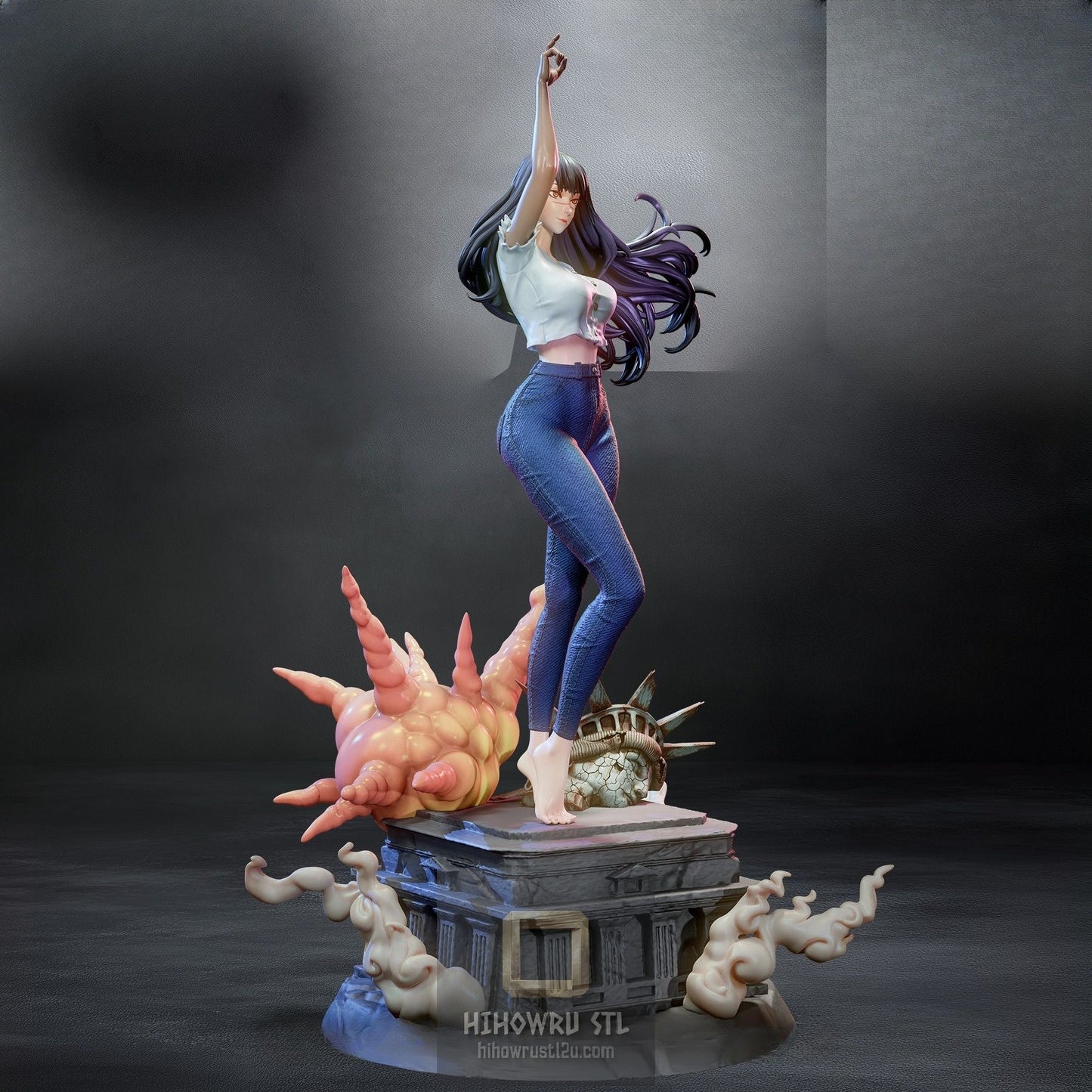 5322 Yoru NSFW - Chainsaw Man - STL 3D Print Files