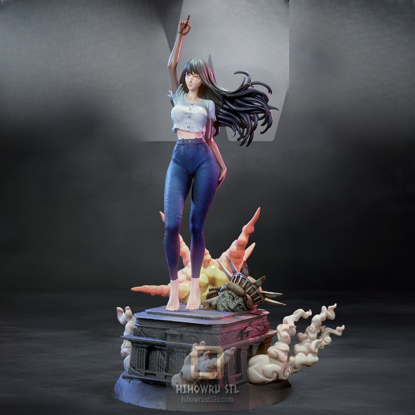 5322 Yoru NSFW - Chainsaw Man - STL 3D Print Files