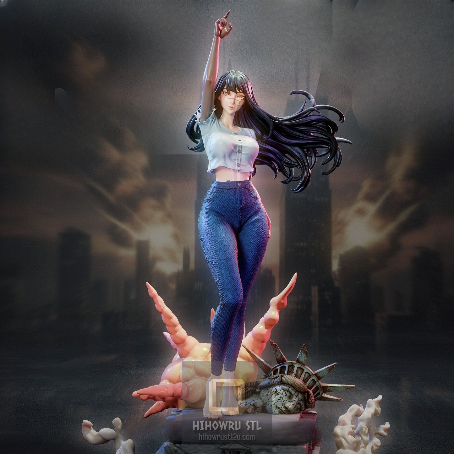 5322 Yoru NSFW - Chainsaw Man - STL 3D Print Files