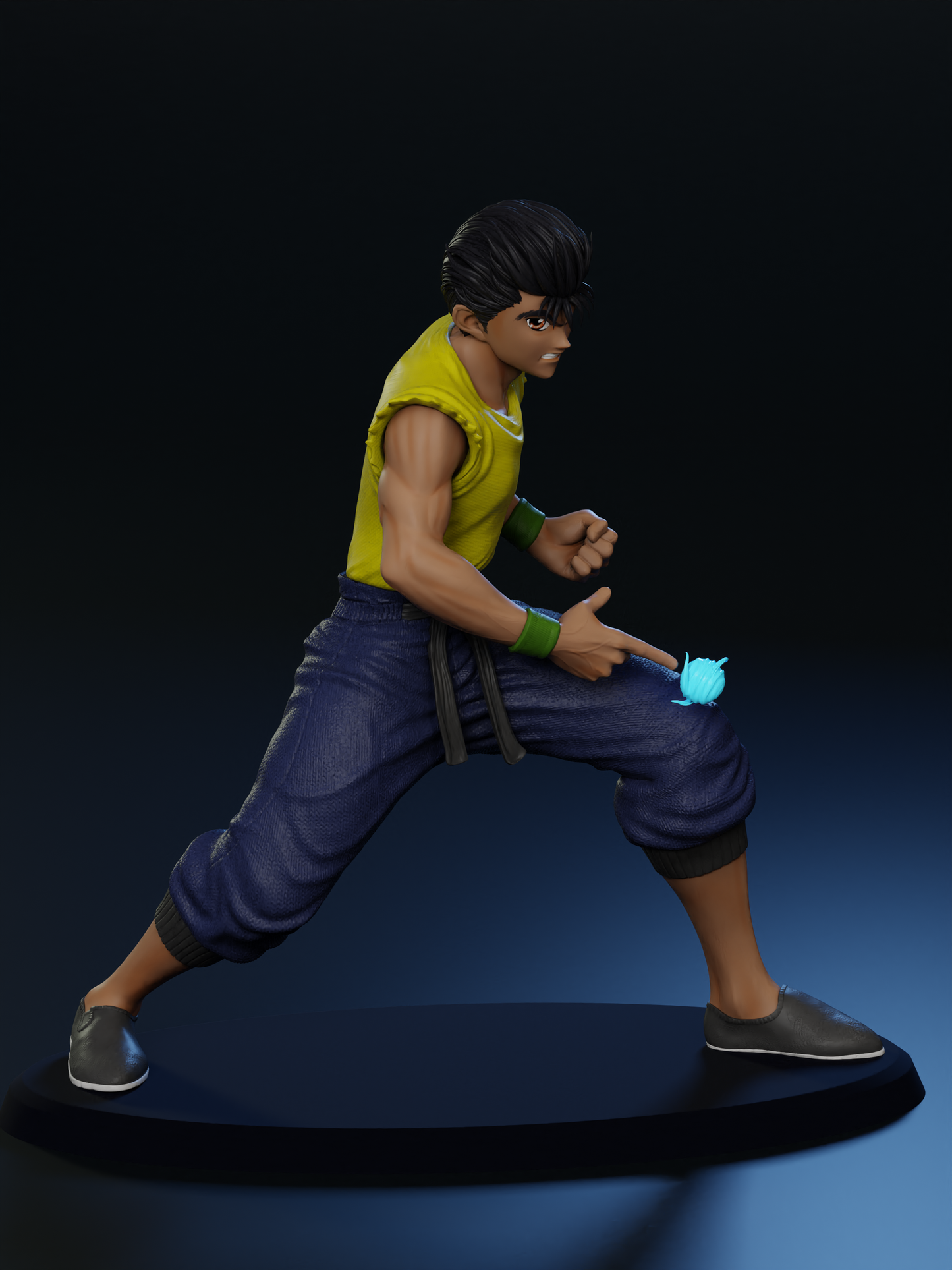 1852 Yusuke Urameshi - YuYu Hakusho - STL 3D Print Files