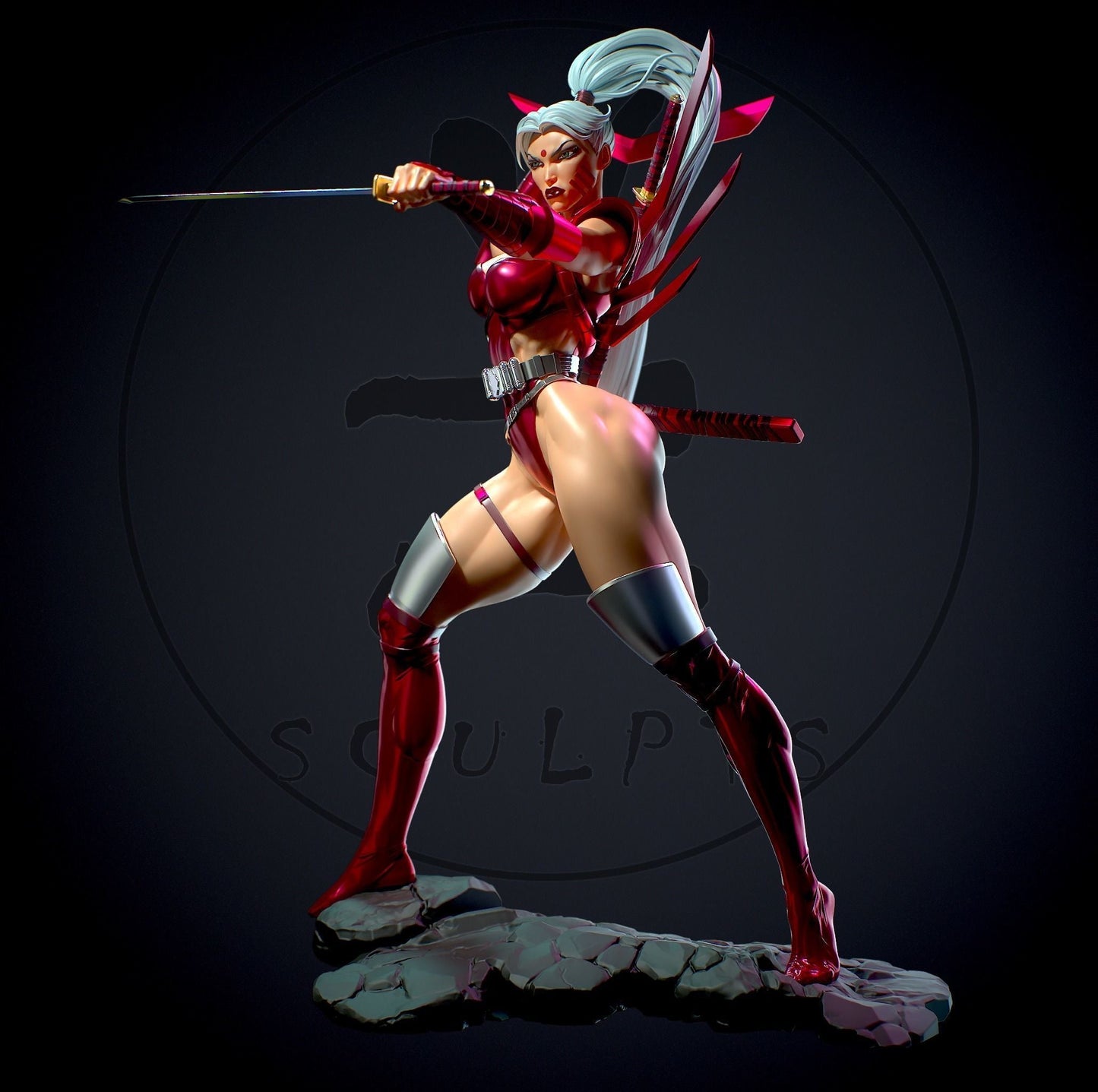 Zealot NSFW - DC Comics - STL 3D Print Files 2