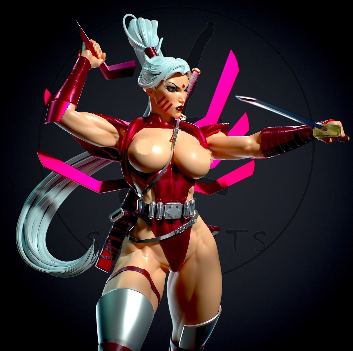 Zealot NSFW - DC Comics - STL 3D Print Files 2