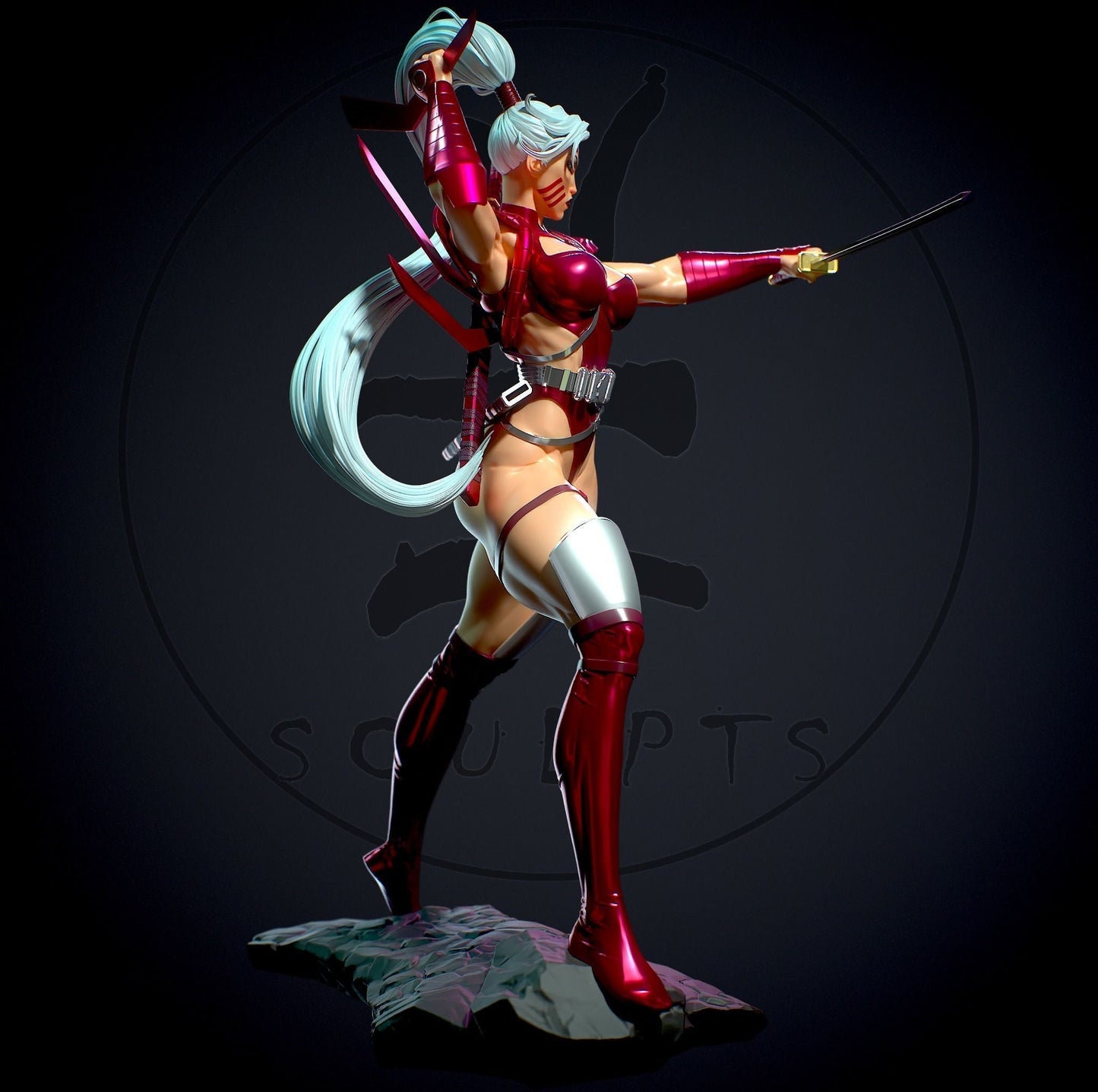 Zealot NSFW - DC Comics - STL 3D Print Files 2