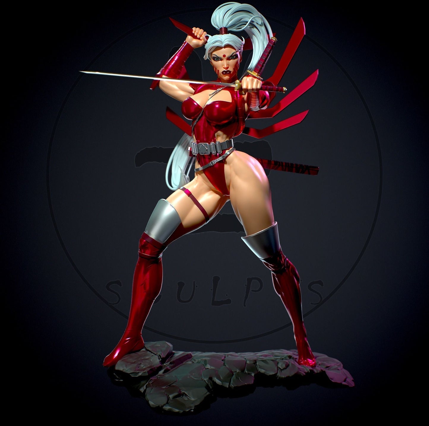 Zealot NSFW - DC Comics - STL 3D Print Files 2