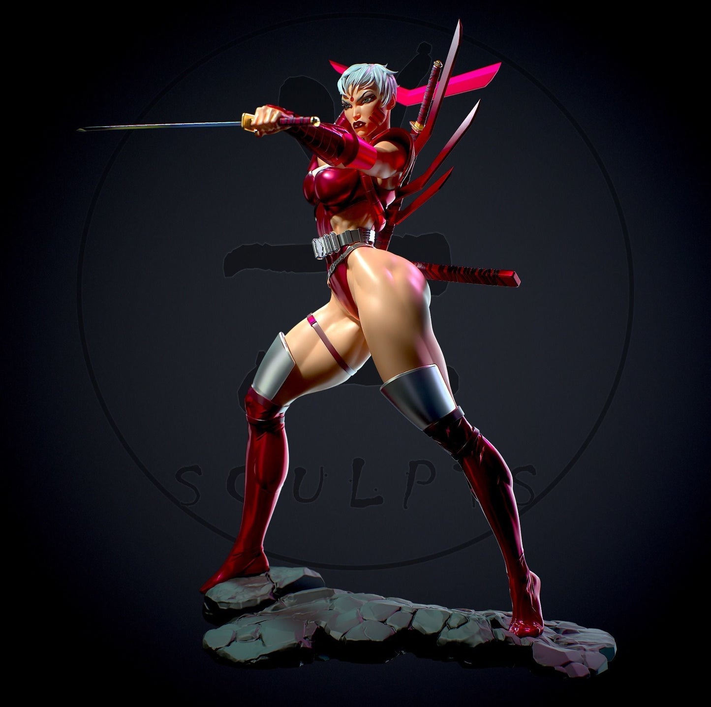 Zealot NSFW - DC Comics - STL 3D Print Files 2