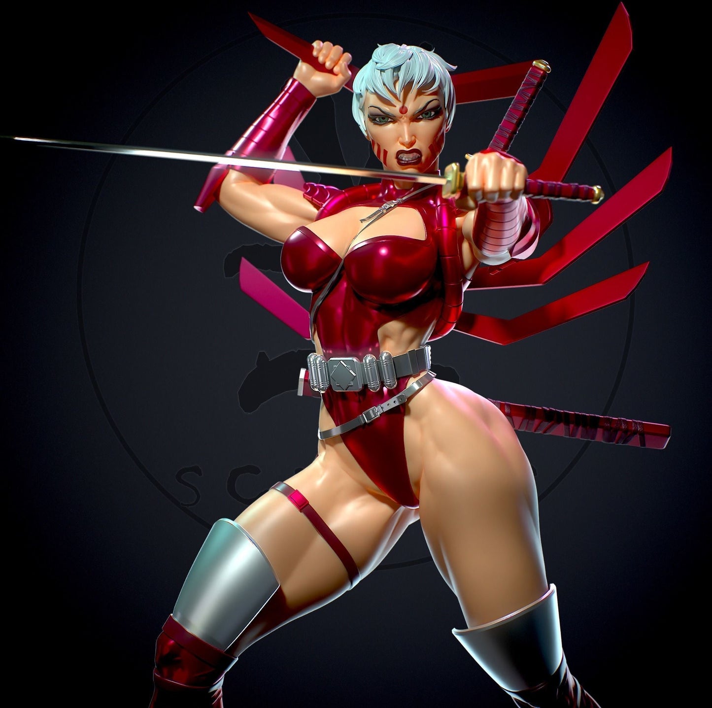 Zealot NSFW - DC Comics - STL 3D Print Files 2