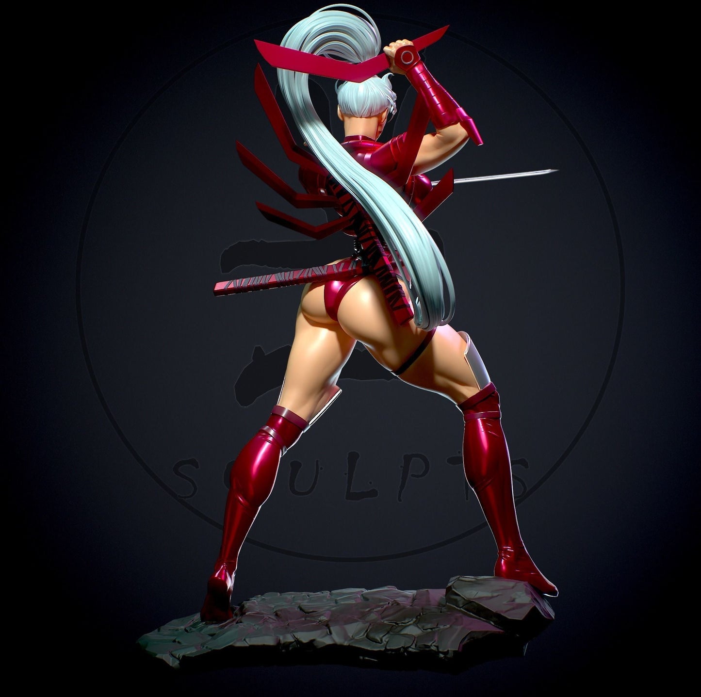 Zealot NSFW - DC Comics - STL 3D Print Files 2