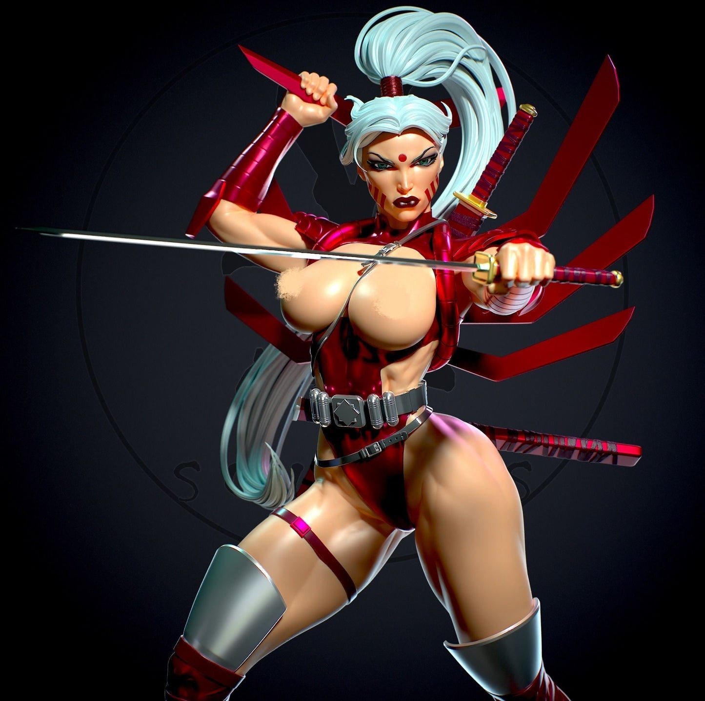 Zealot NSFW - DC Comics - STL 3D Print Files 2