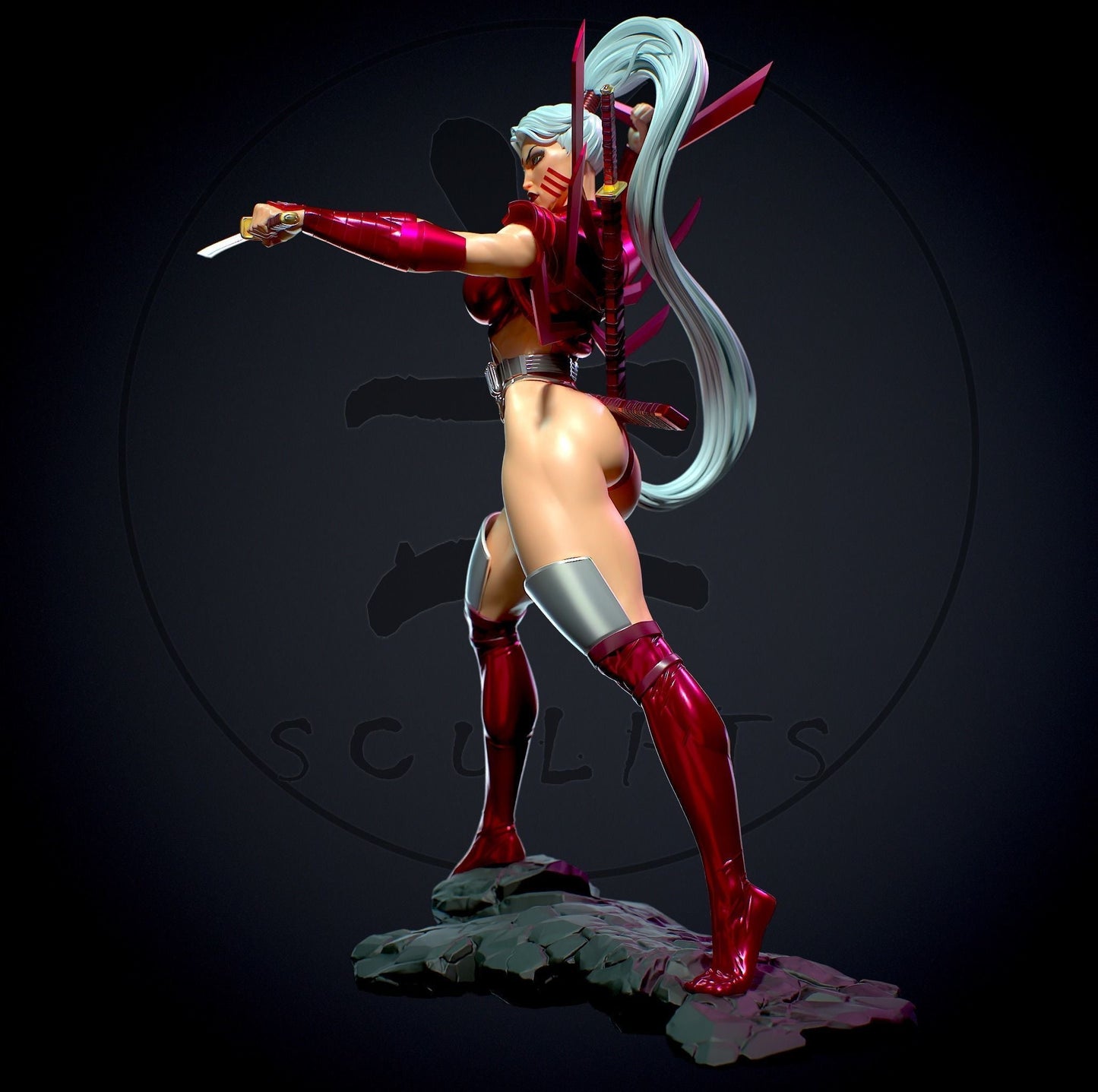 Zealot NSFW - DC Comics - STL 3D Print Files 2