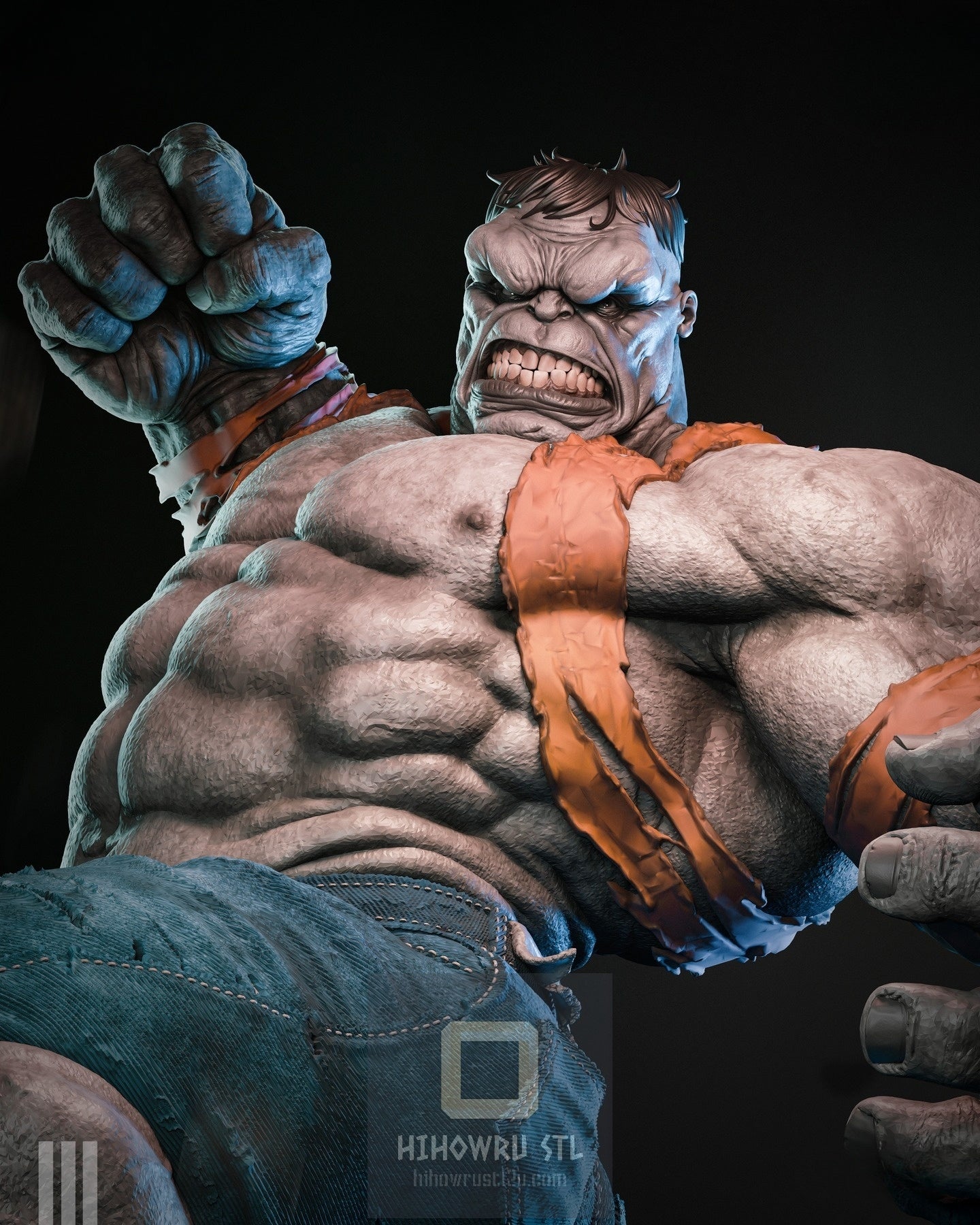 4419 The Hulk - Marvel Comics - STL 3D Print Files