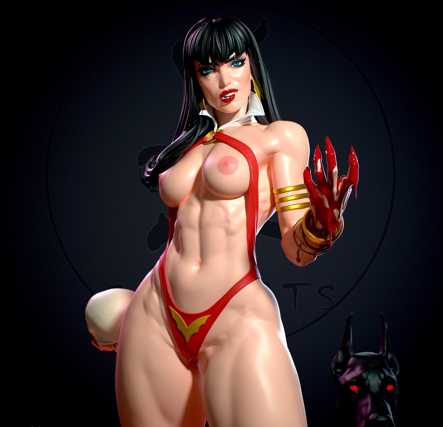 1410 Vampirella NSFW - STL 3D Print Files