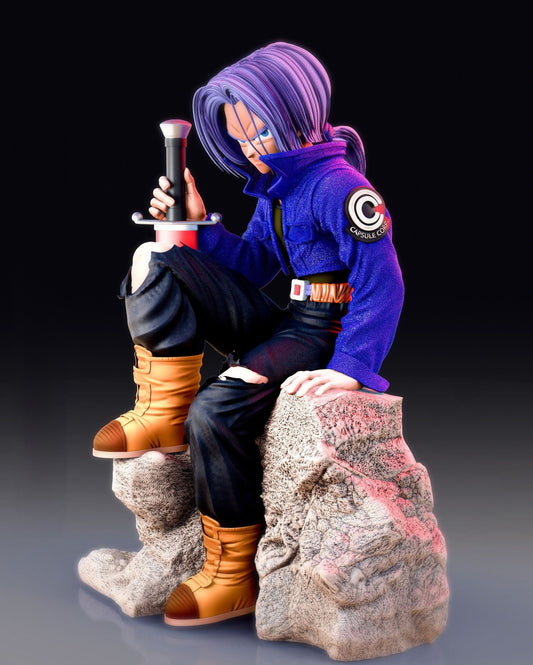 Trunks del Futuro - Dragon Ball - Full Piece - STL 3D Print Files