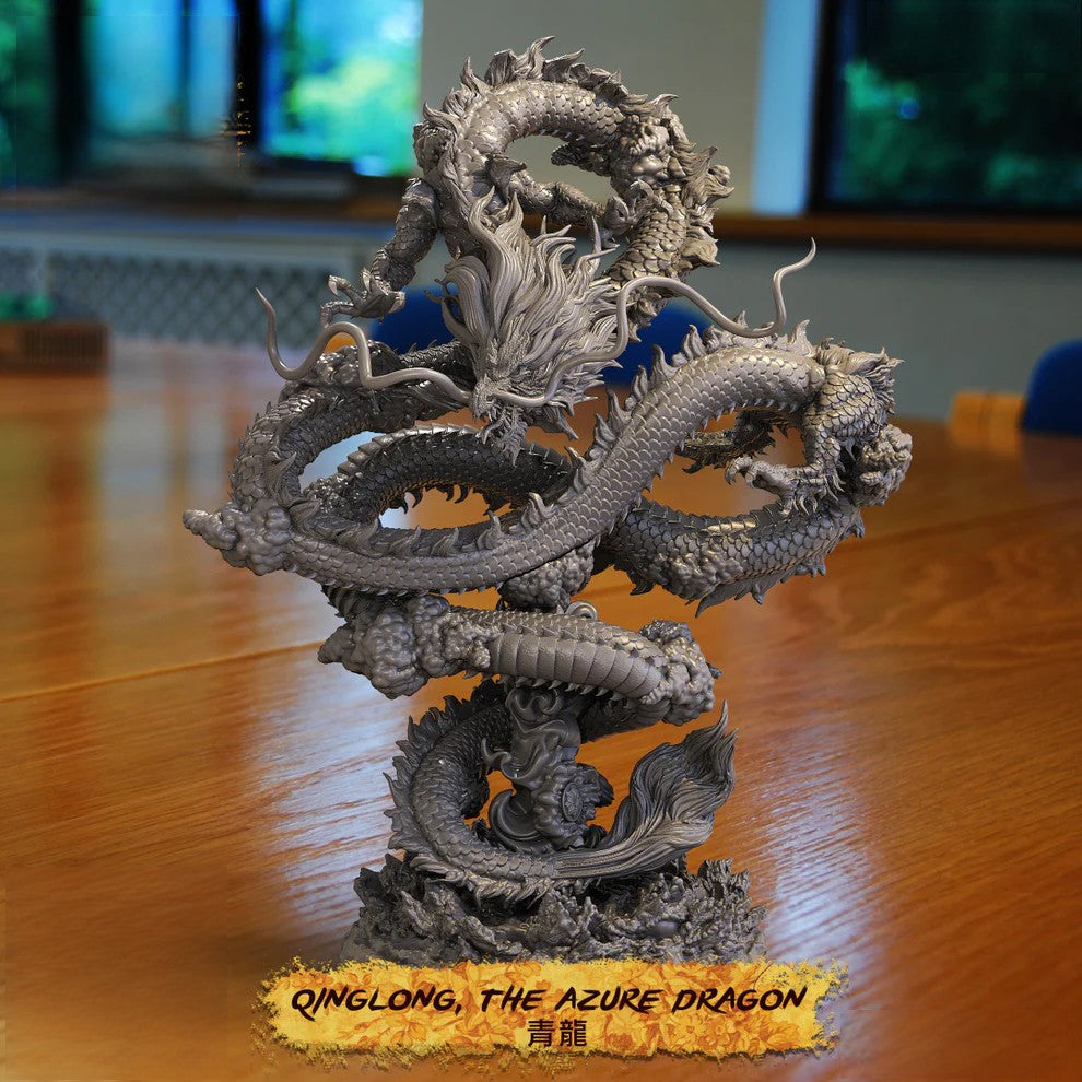 Qinglong - Azure Dragon - STL 3D Print Files