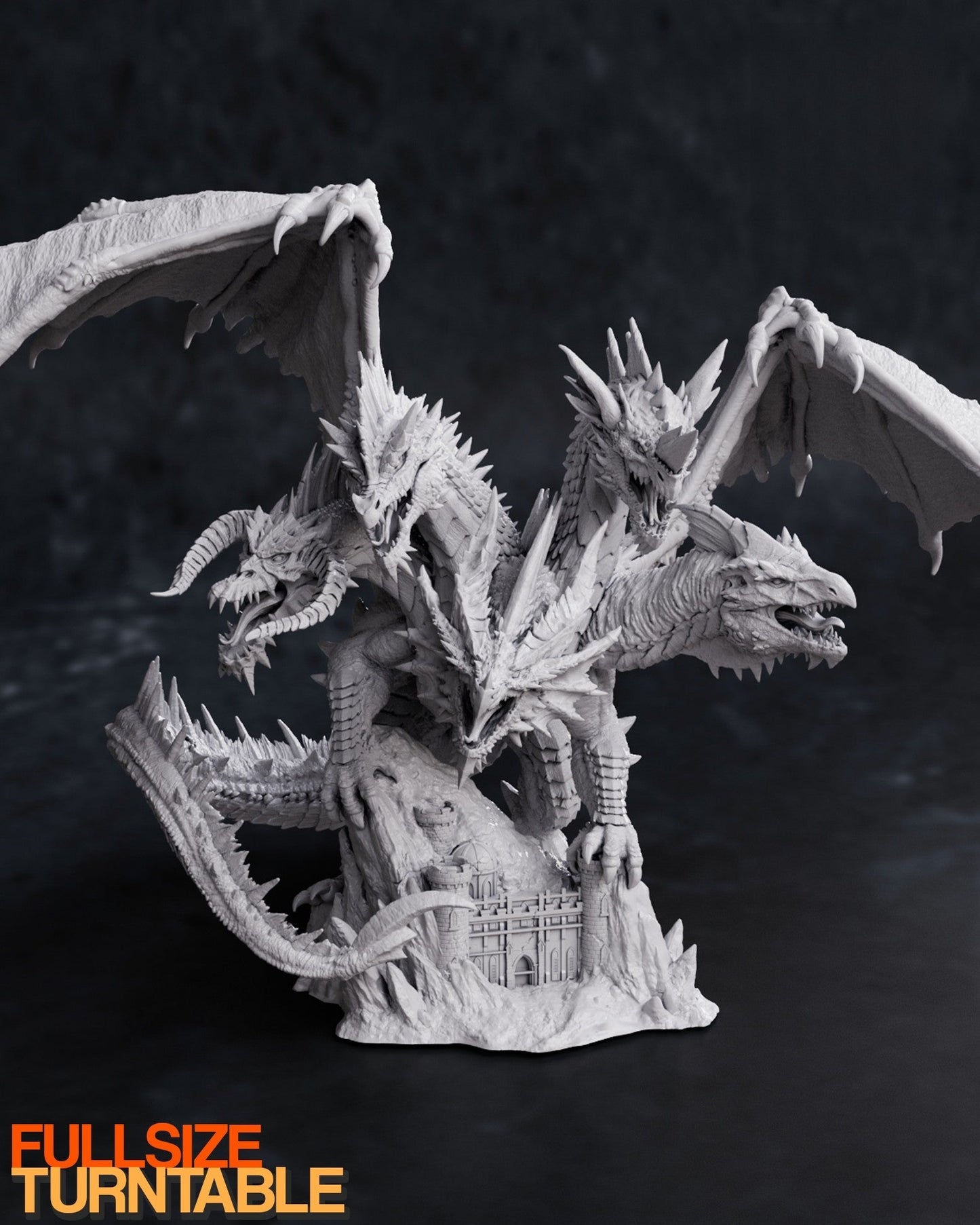 Tiamat - Dungeons & Dragons - STL 3D Print Files